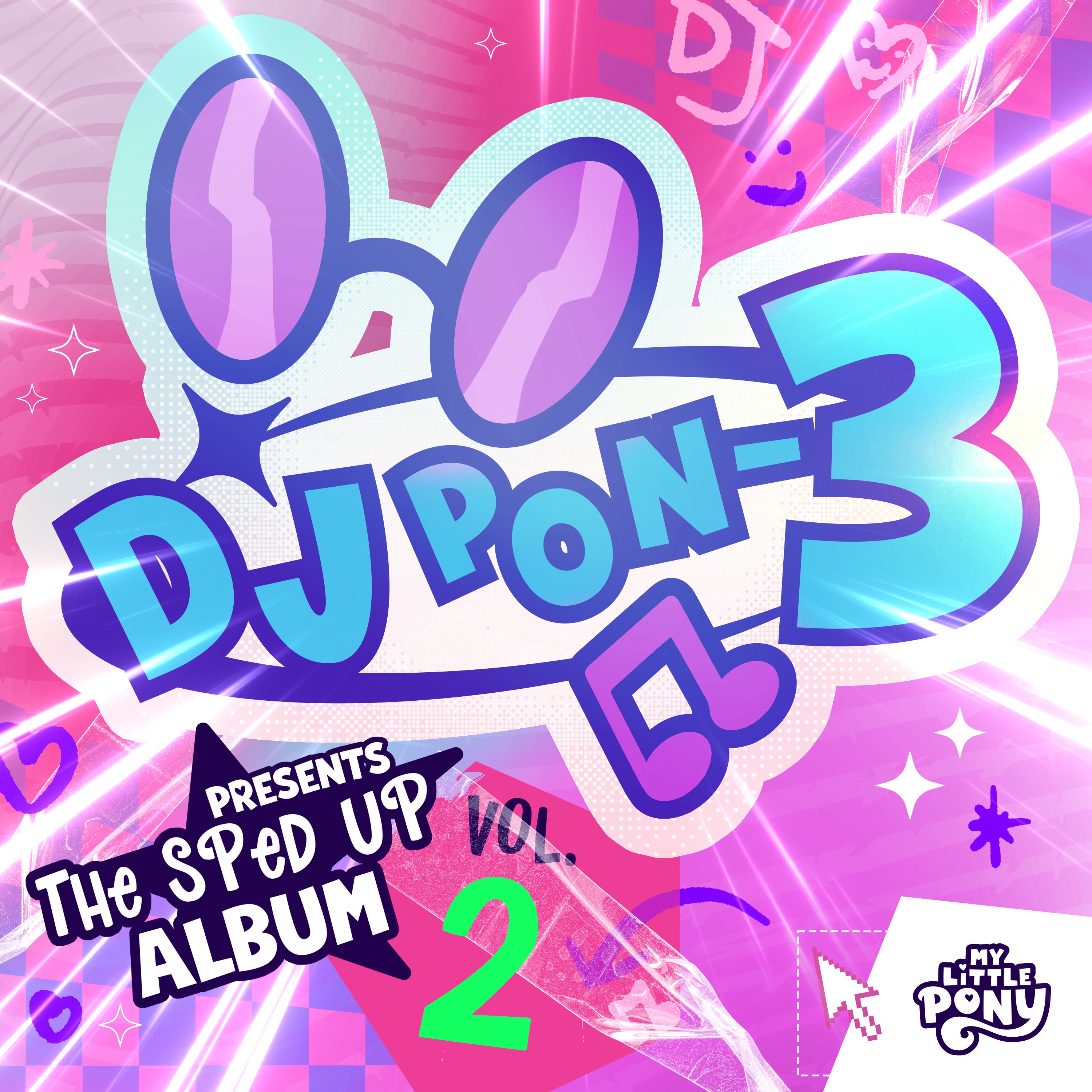 DJ Pon-3 Presents: The Sped Up Album Vol. 2 album cover