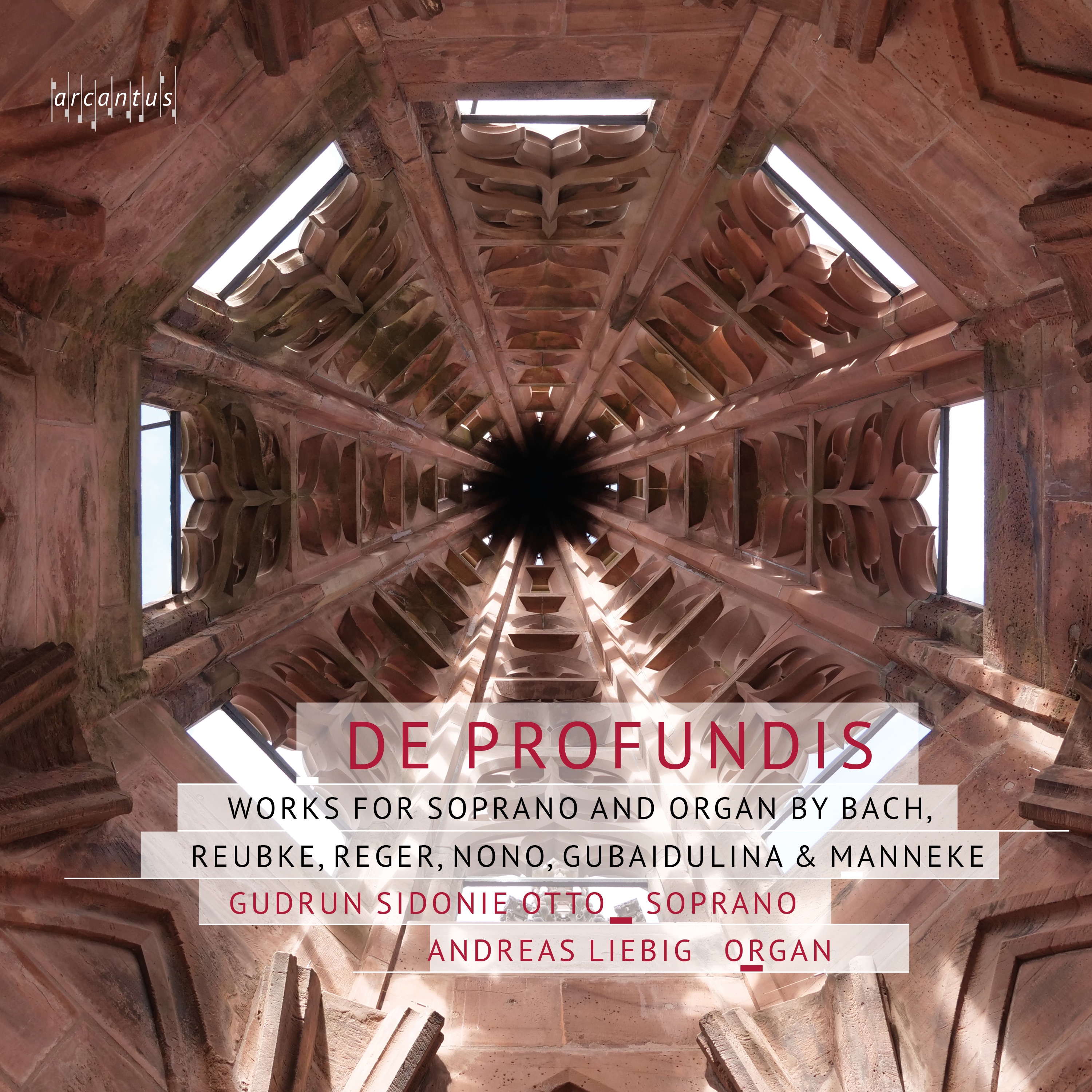 De profundis: Works for Soprano & Organ album cover