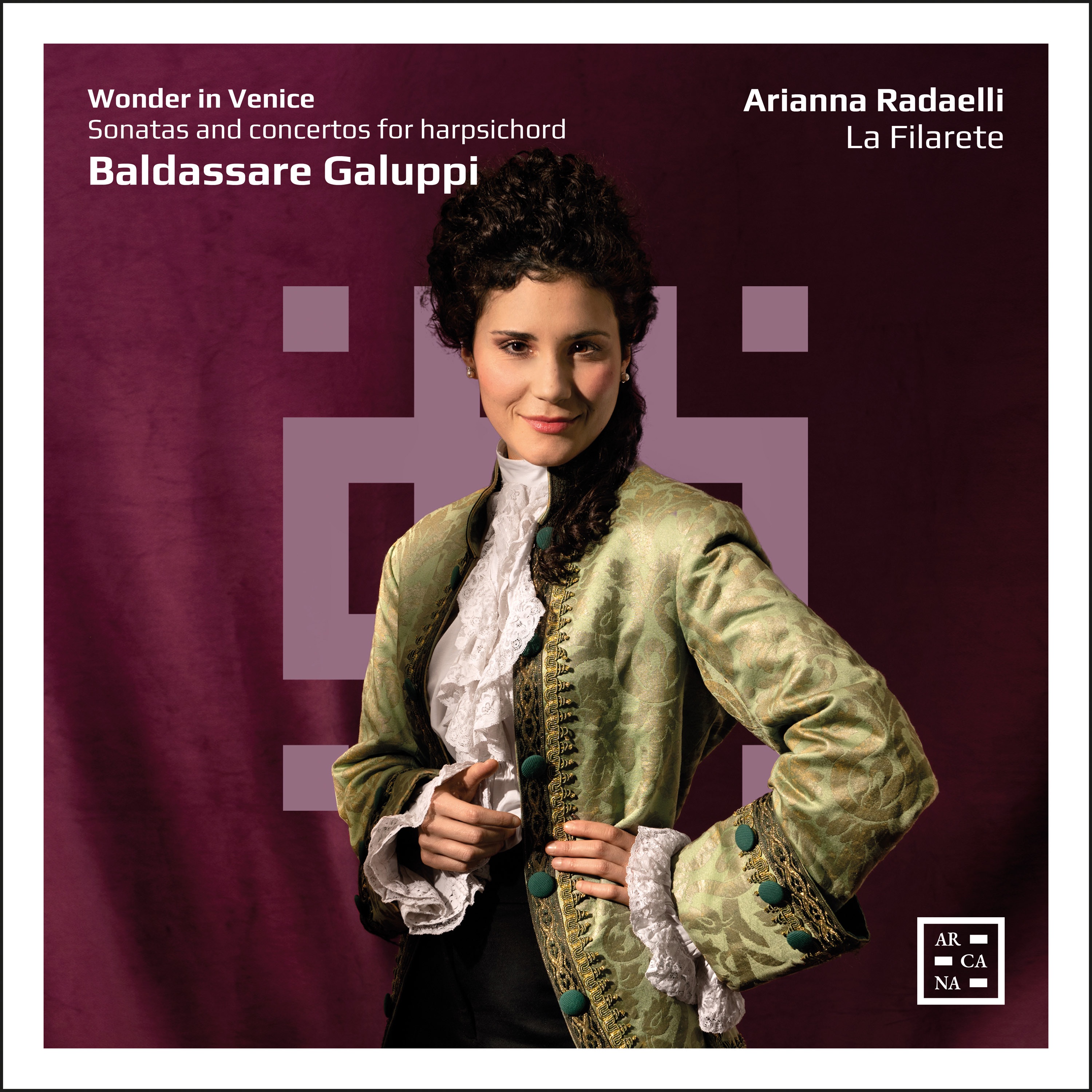 Wonder in Venice. Galuppi: Sonatas and Concertos for Harpsichord album cover