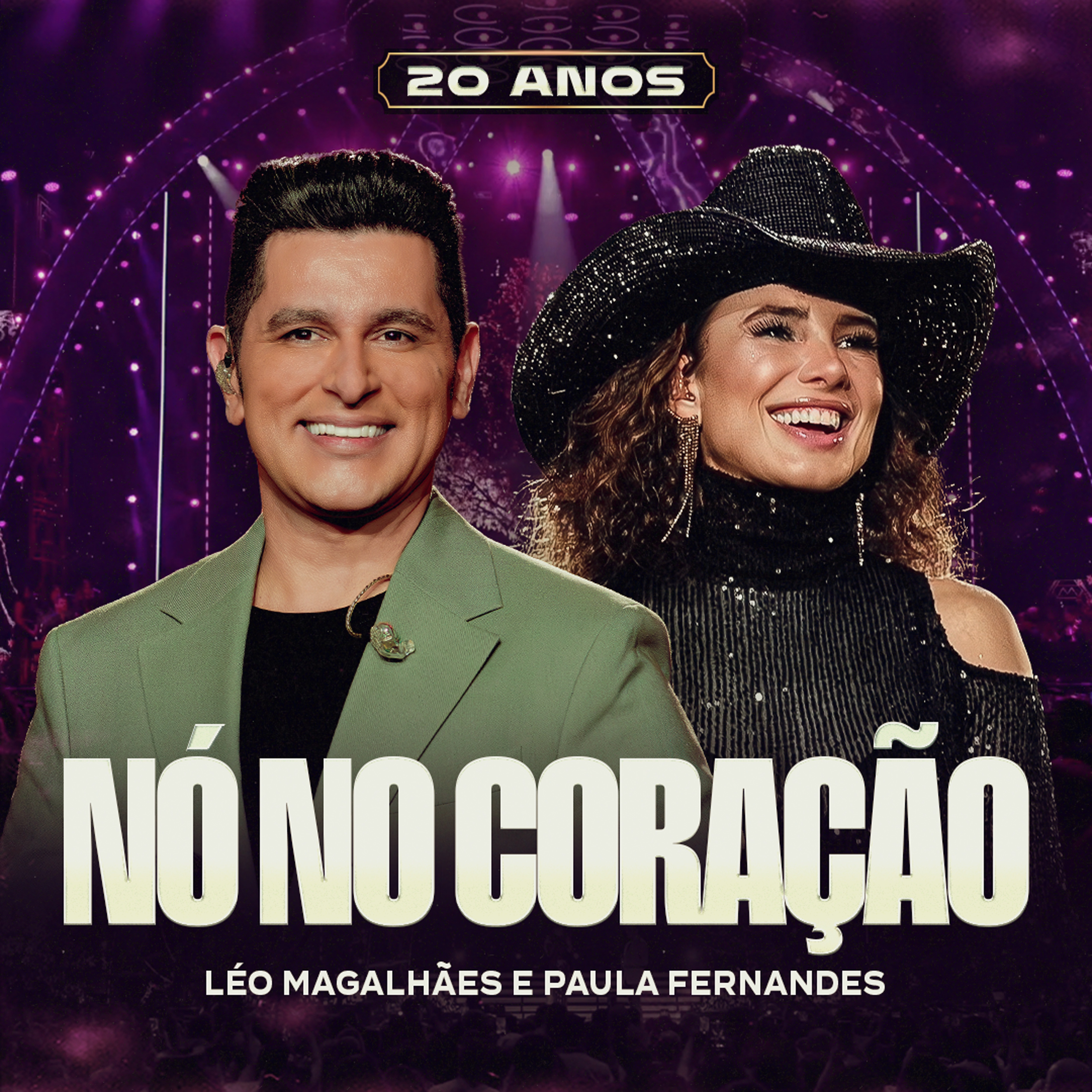 Nó no Coração (Ao Vivo) - Single album cover