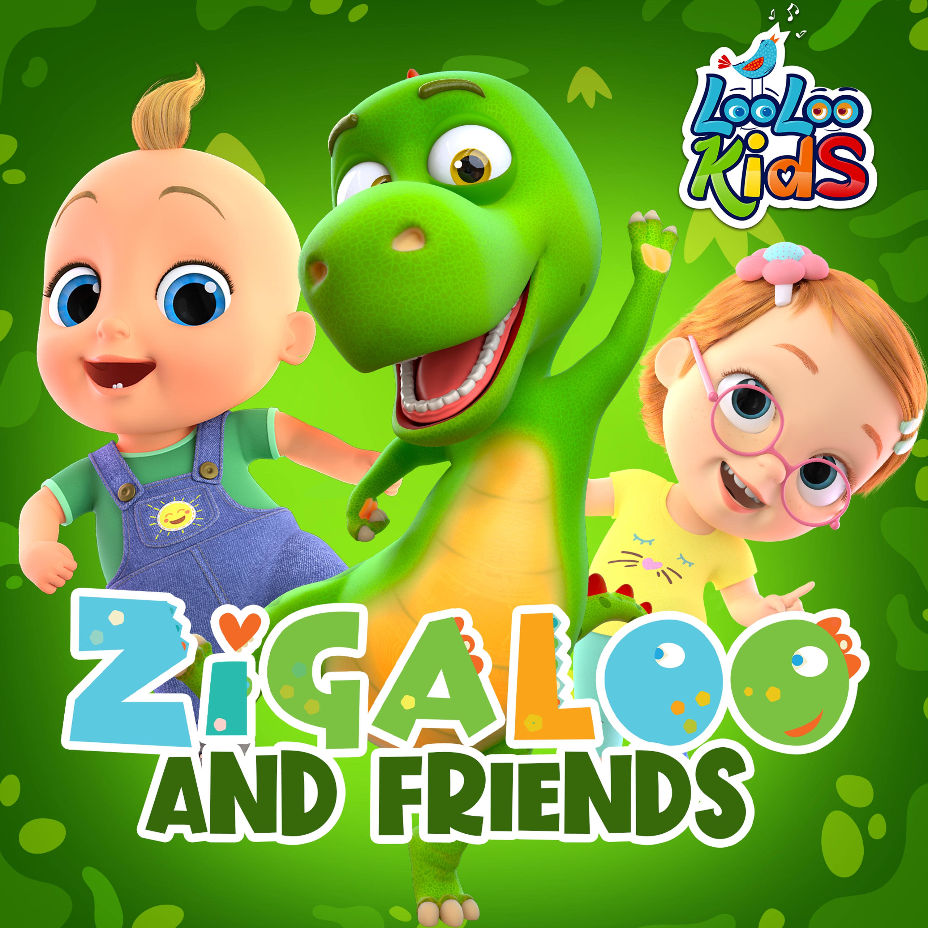 Zigaloo and Friends - Kids Songs album cover