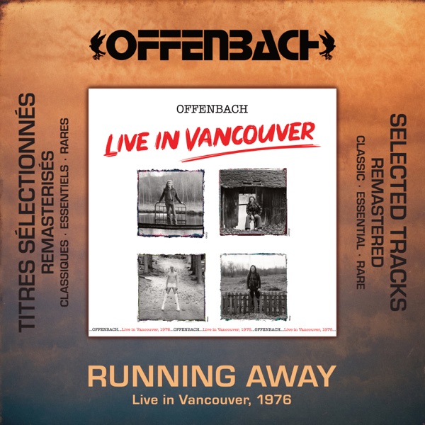 Running Away (Live in Vancouver, 1976 / Remastered 2025) - Single album cover