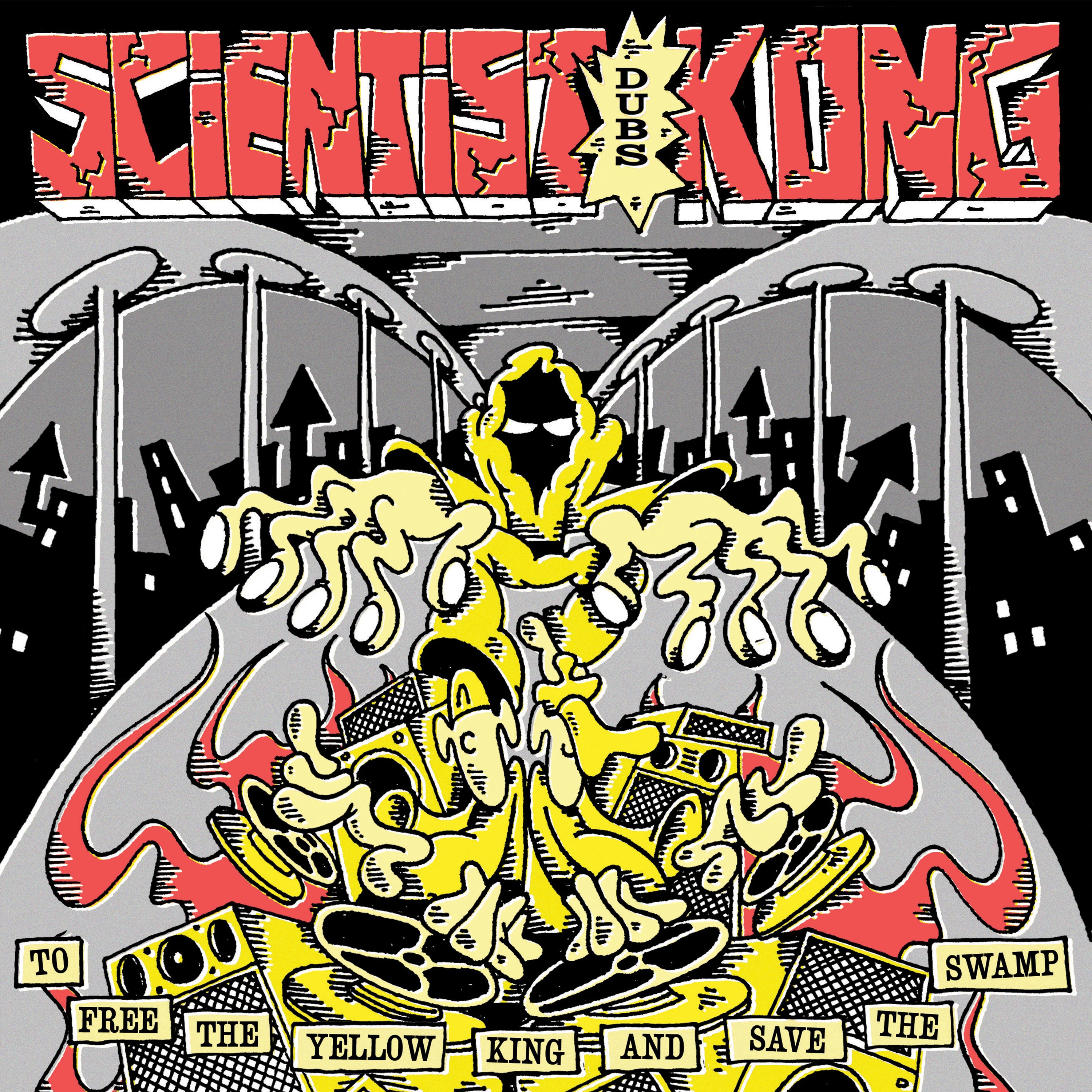 Scientist Dubs KONG to Free the Yellow King and Save the Swamp album cover