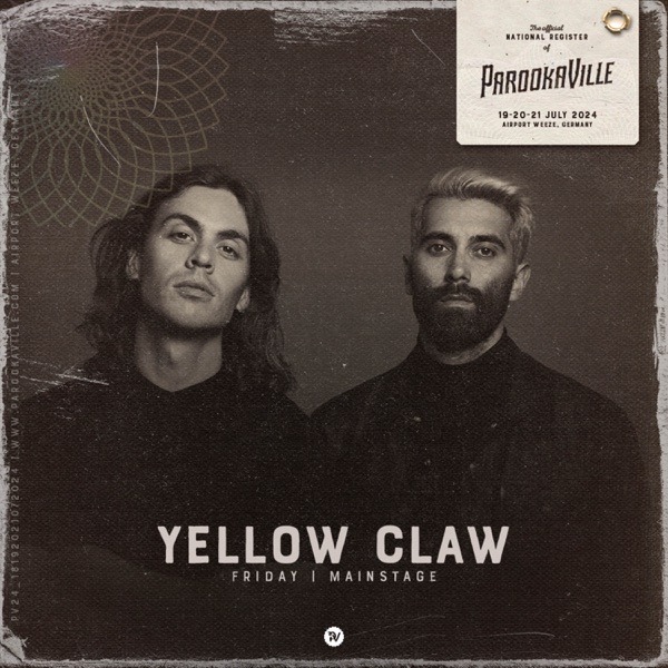 Yellow Claw at Parookaville 2024 (DJ Mix) album cover