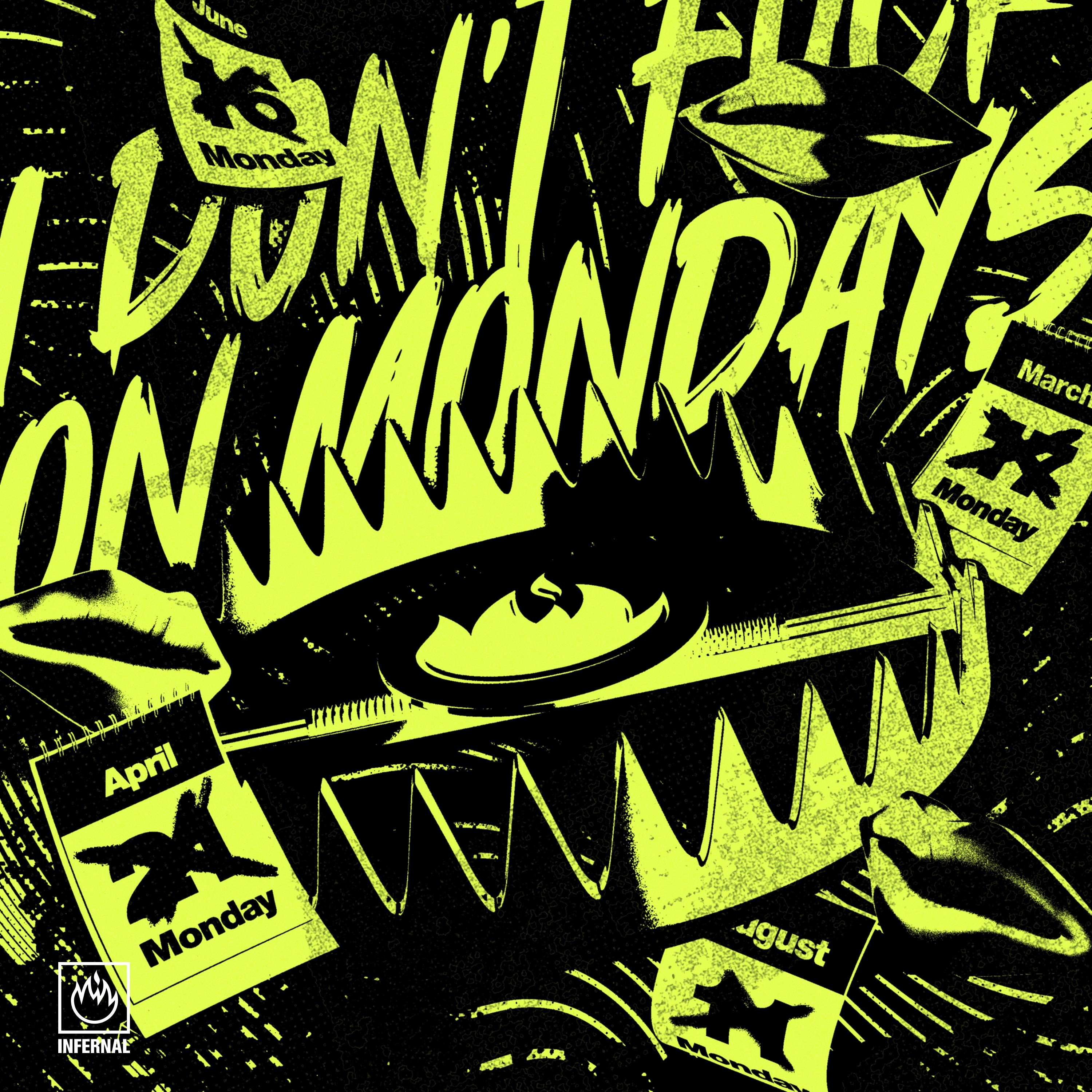 I Don't F**k On Mondays - EP album cover