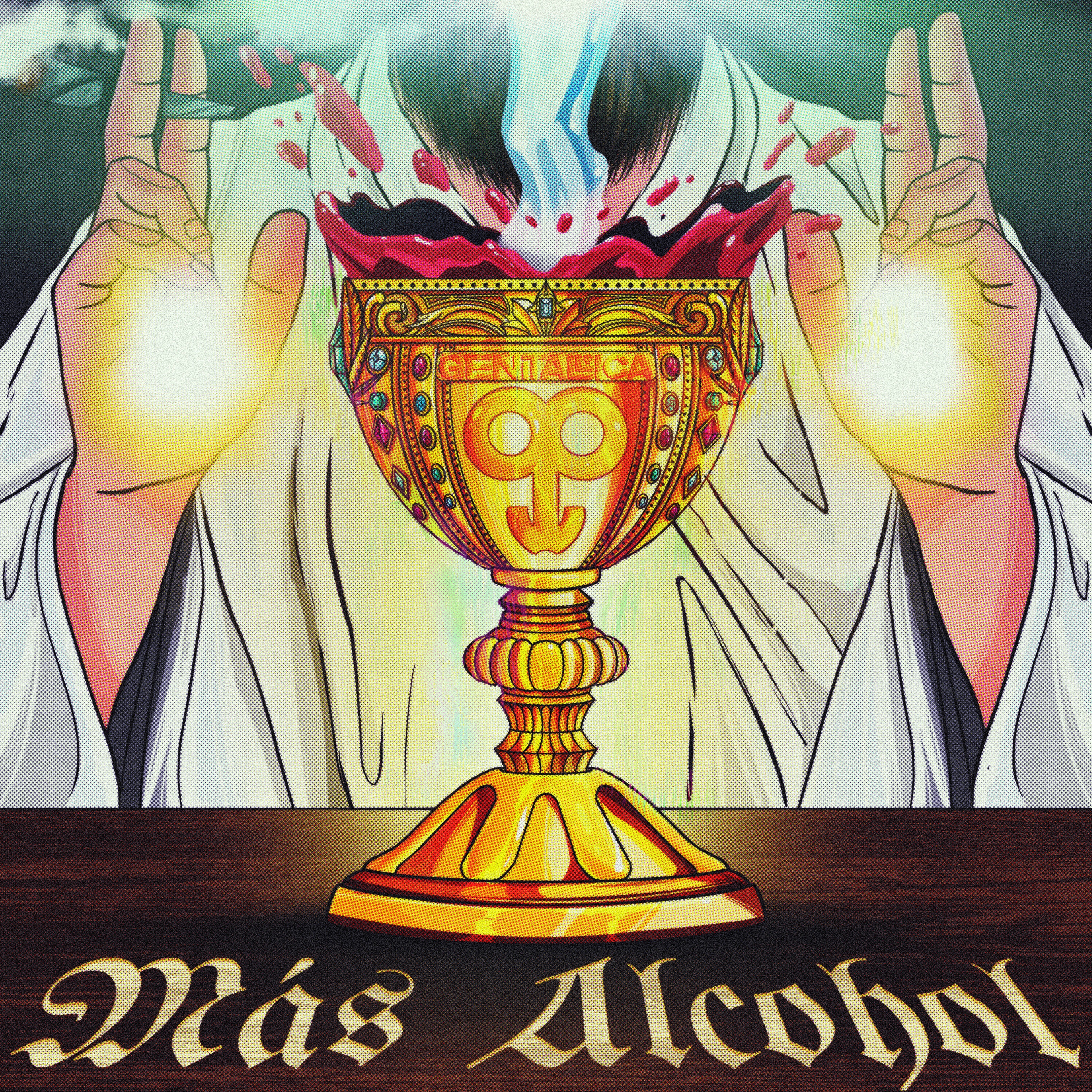 MÁS ALCOHOL - Single album cover