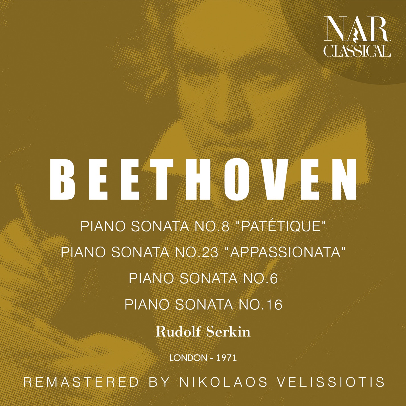BEETHOVEN: PIANO SONATA No. 8 "PATÉTIQUE", PIANO SONATA No. 23 "APPASSIONATA", PIANO SONATA No. 6, P album cover