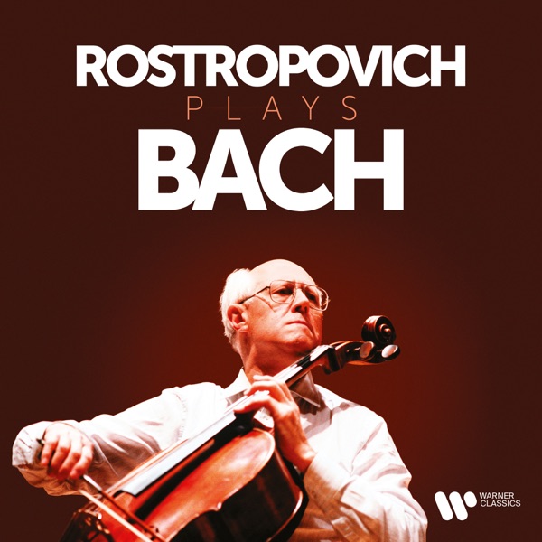 Rostropovich Plays Bach album cover