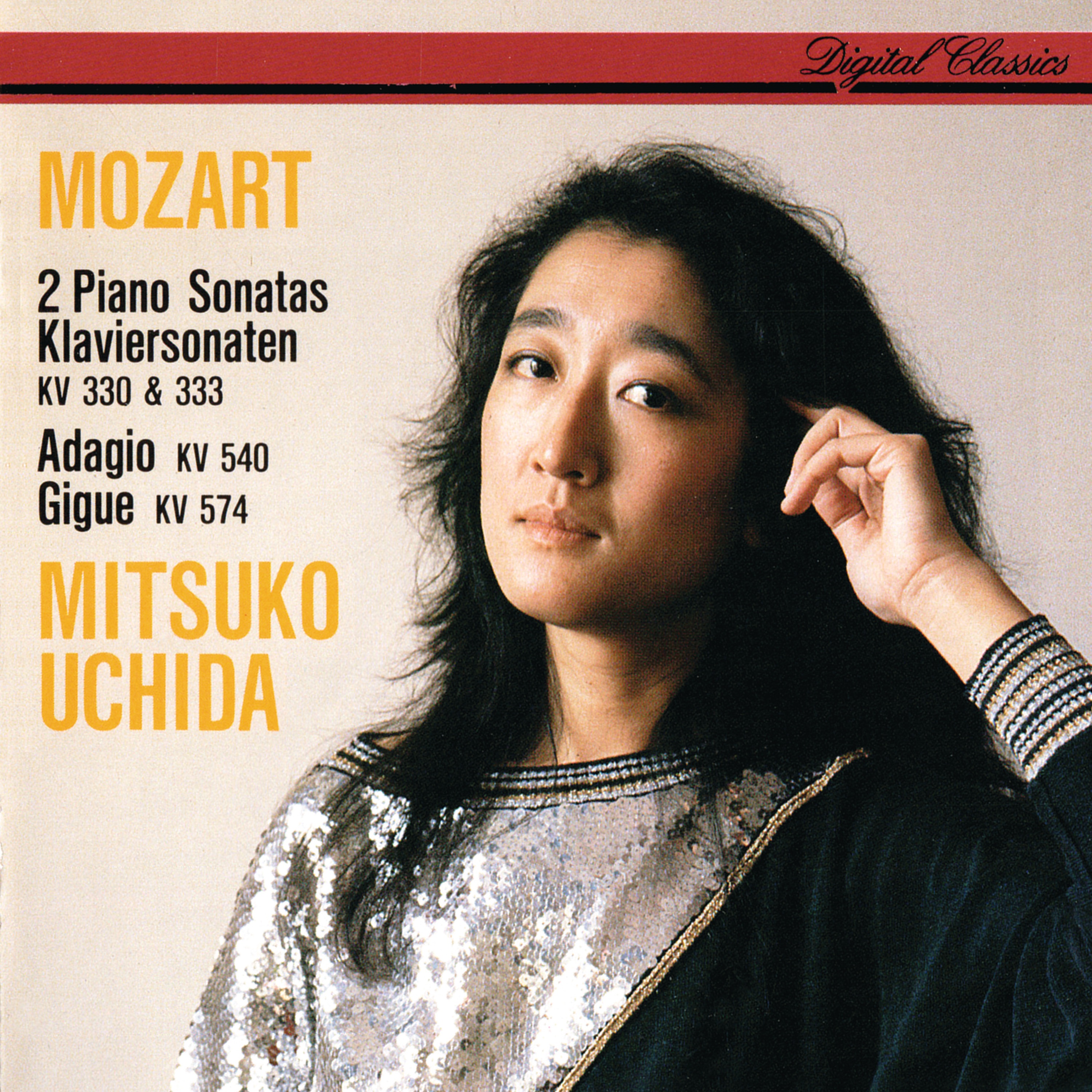 Mozart: Piano Sonatas Nos. 10 & 13; Adagio in B Minor; Kleine Gigue in G Major album cover