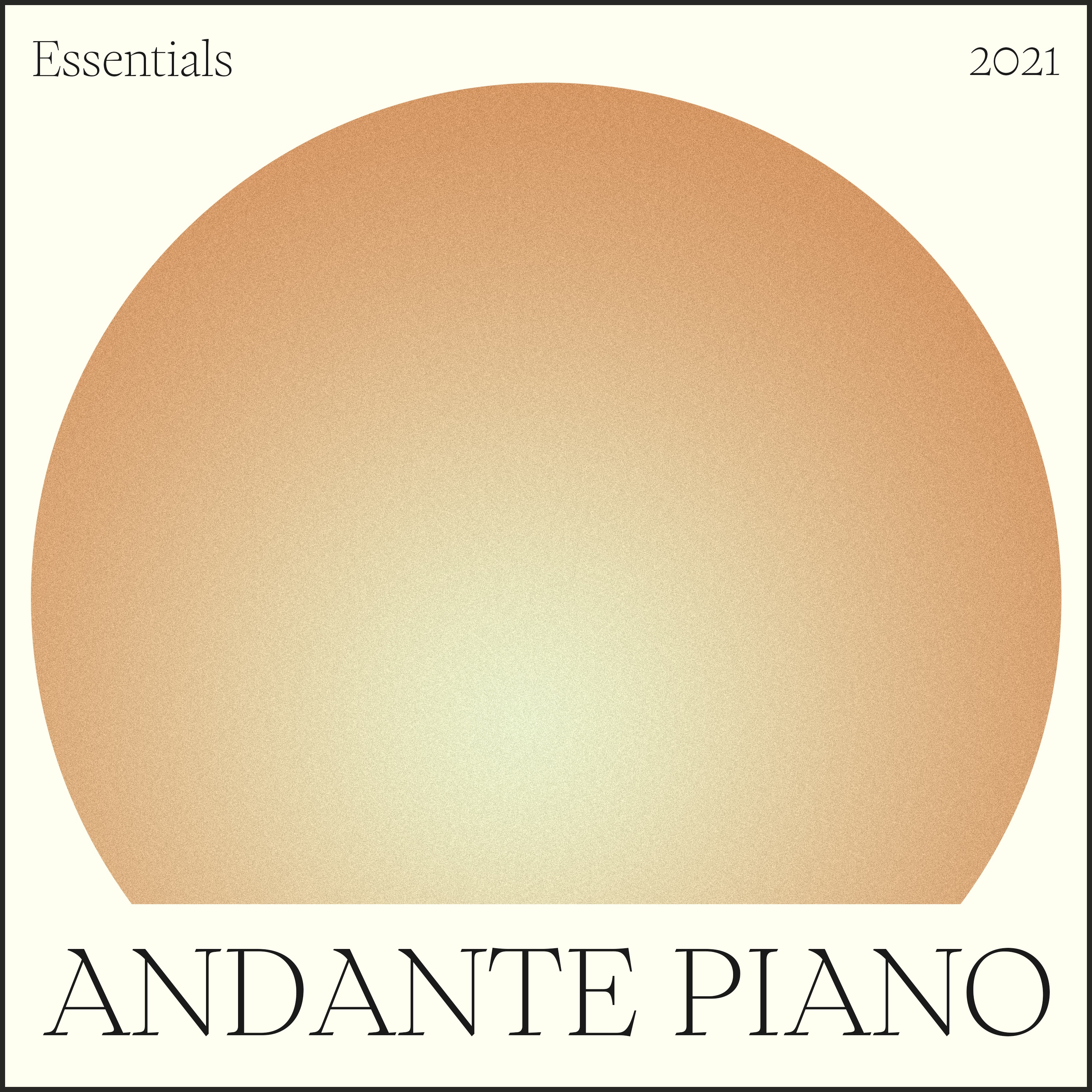 Andante Piano Essentials 2021 album cover