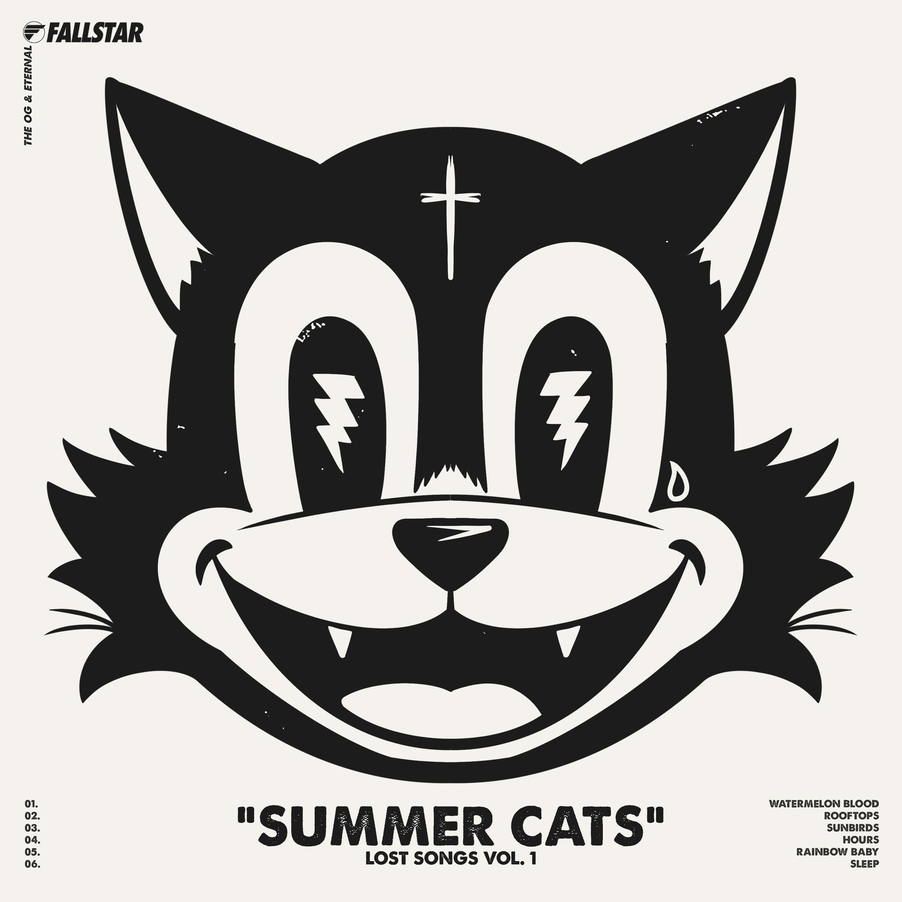 Lost Songs, Vol. 1 "Summer Cats" - EP album cover