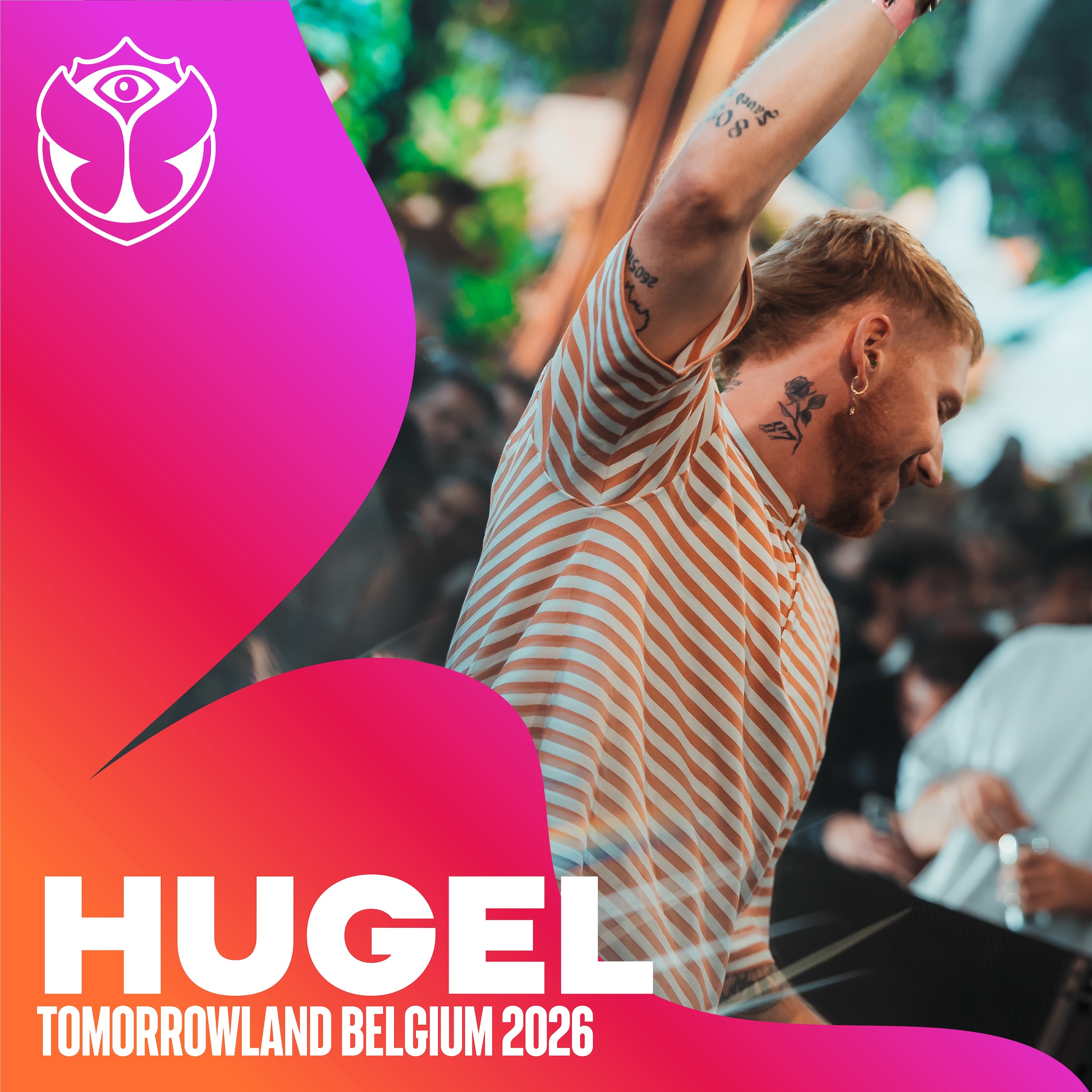 Tomorrowland Belgium 2026: HUGEL at Crystal Garden, Weekend 2 (DJ Mix) album cover