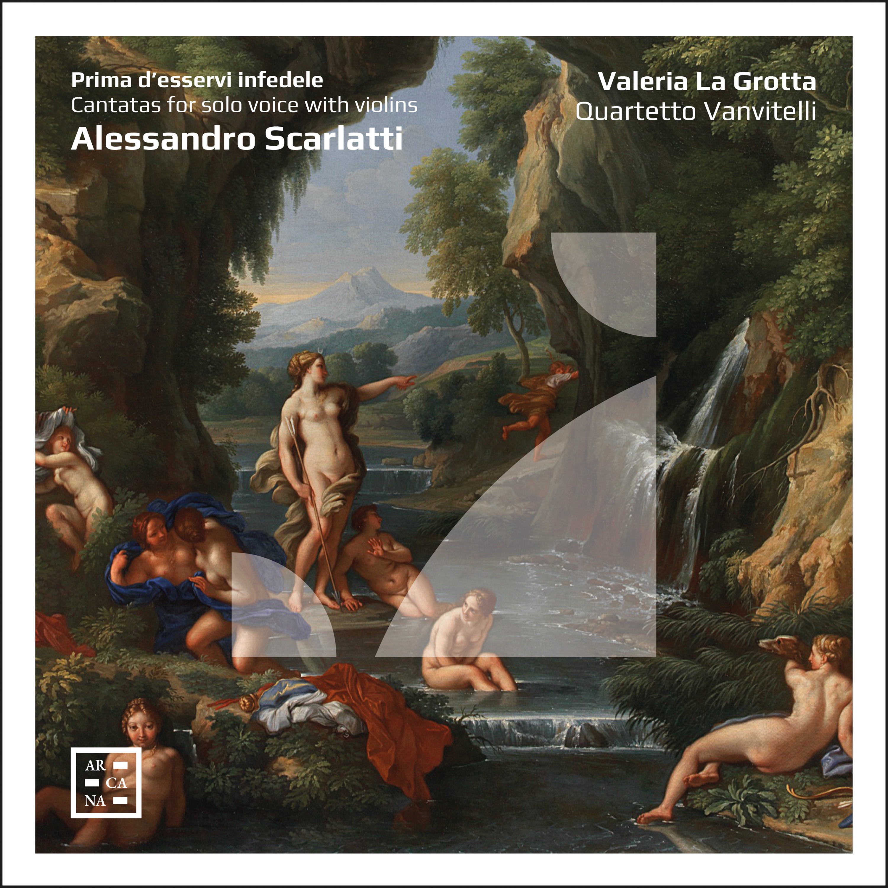 Alessandro Scarlatti: Prima d’esservi infedele, Cantatas for Solo Voice with Violins album cover