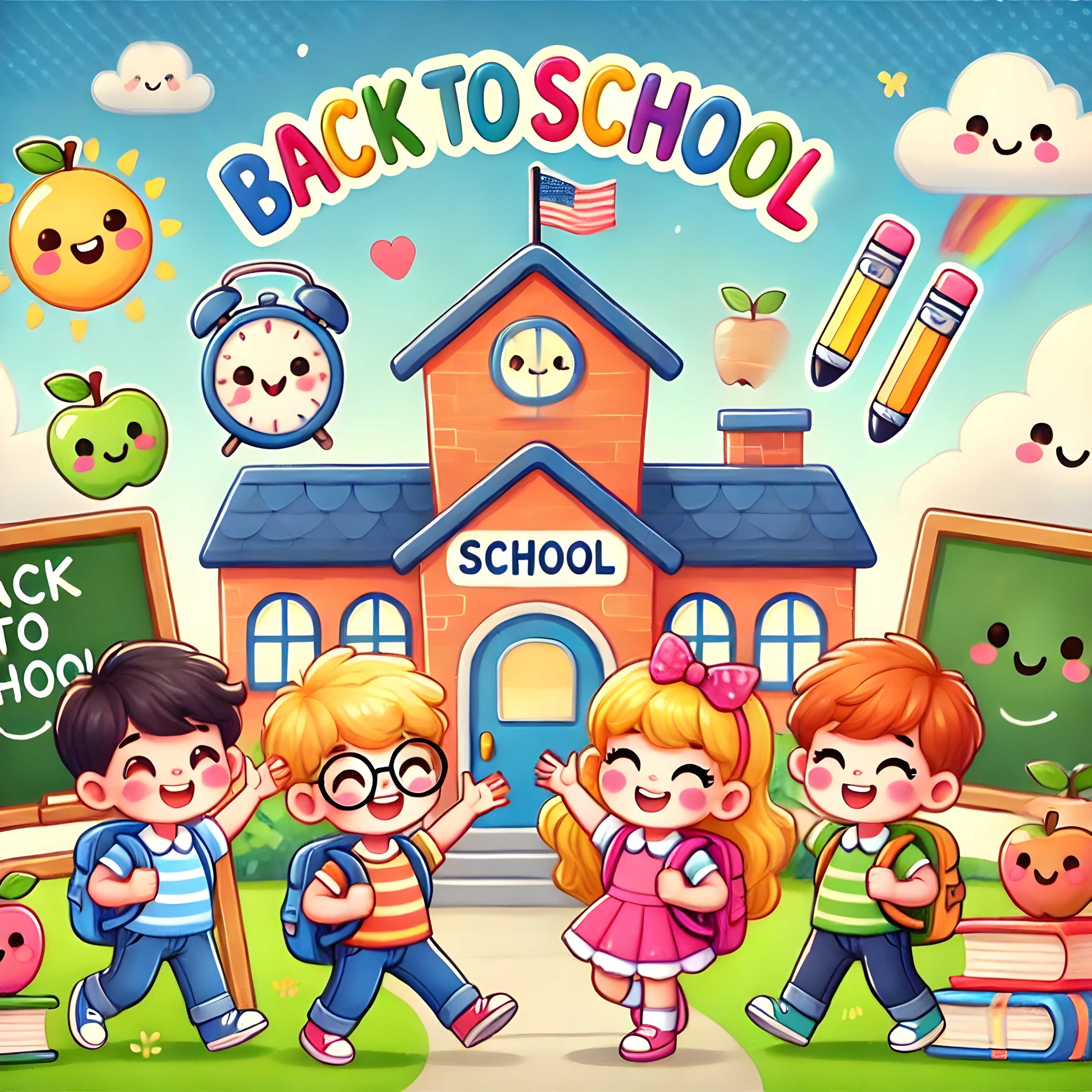 Back to School Songs for Kids, Toddlers, Preschoolers album cover