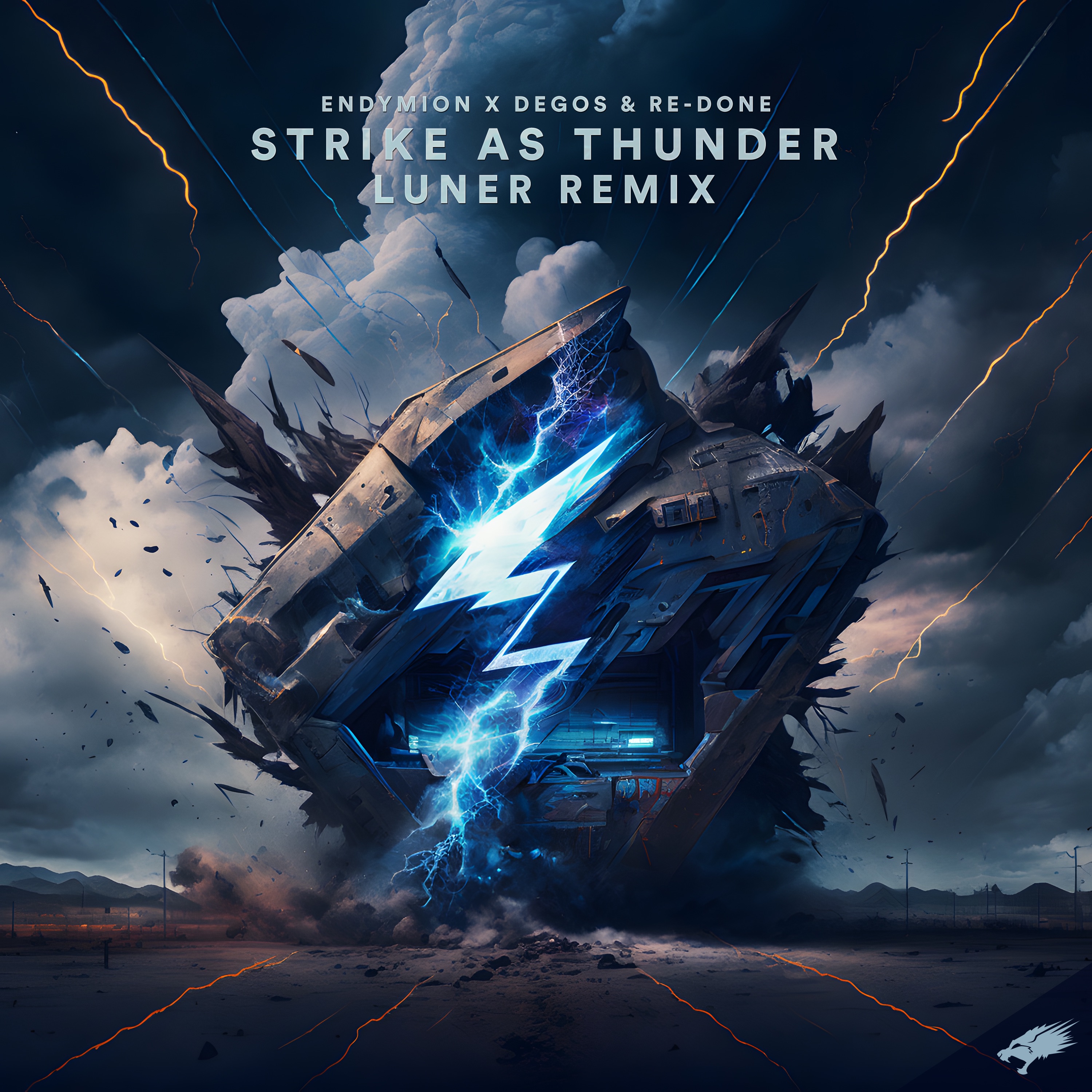 Strike as Thunder (Luner Remix) - Single album cover