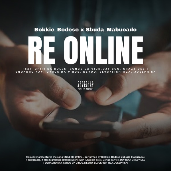 Re online (feat. Djy_Boo, Bongs da vick, Chipi da bolls, Crazy Dee, Squadro kay, Cyrus da virus, Blv album cover