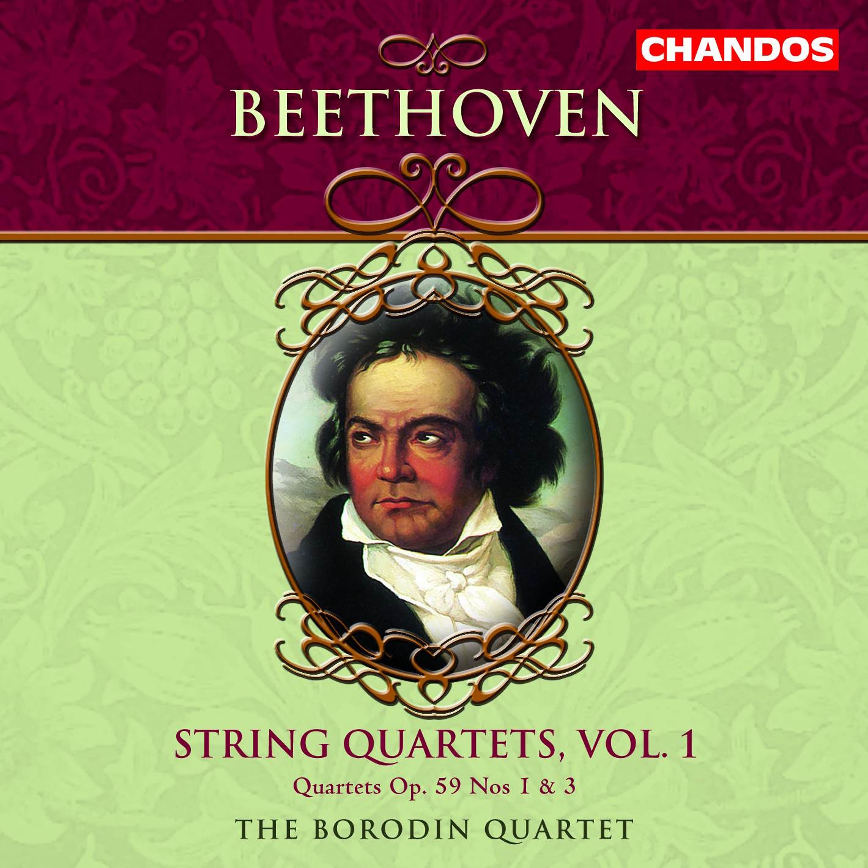 Beethoven: String Quartets, Vol. 1 album cover