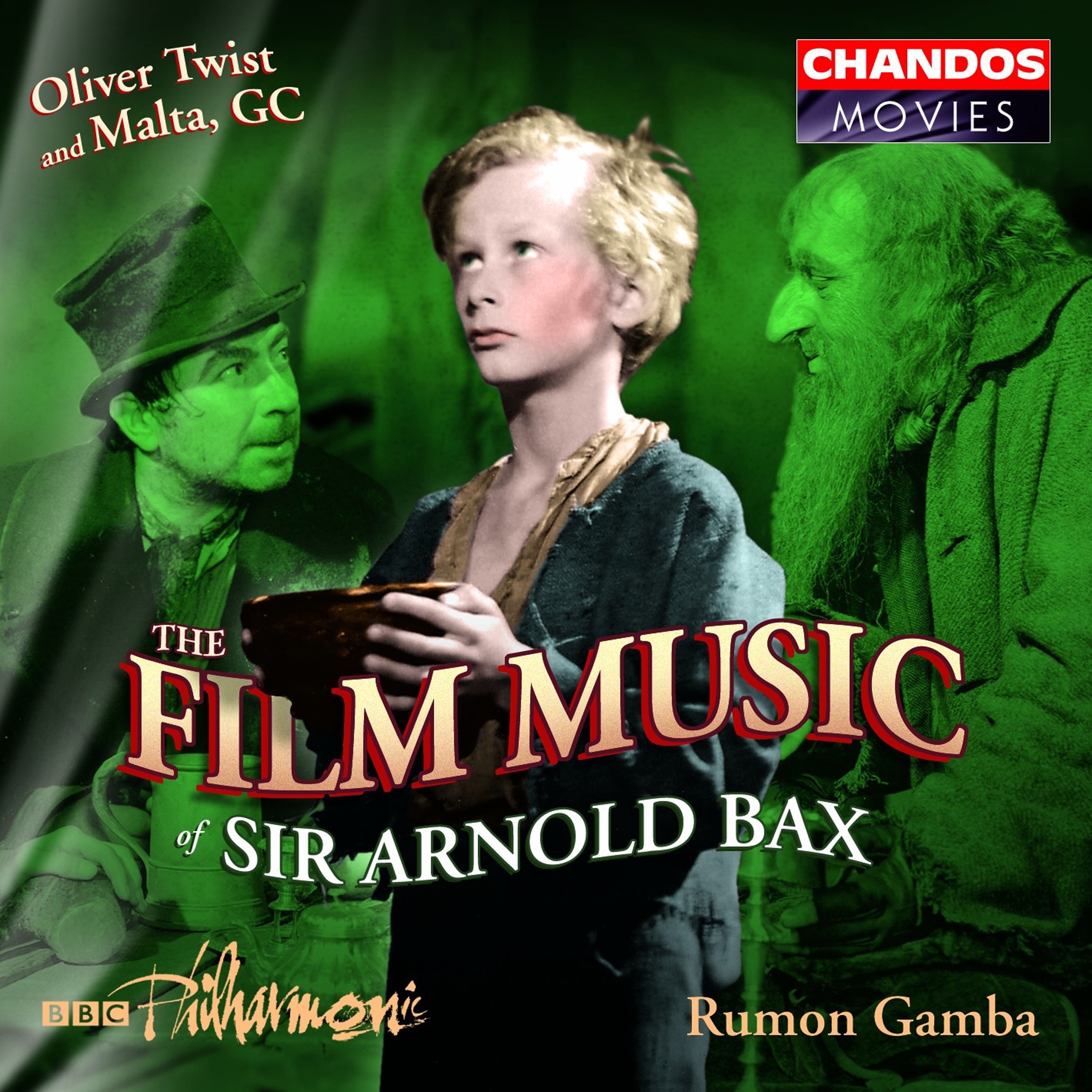 The Film Music of Sir Arnold Bax album cover