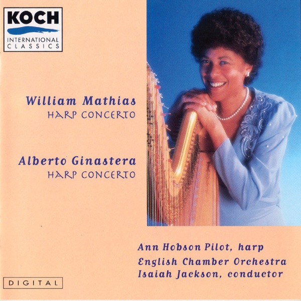 Mathias & Ginastera: Harp Concertos album cover