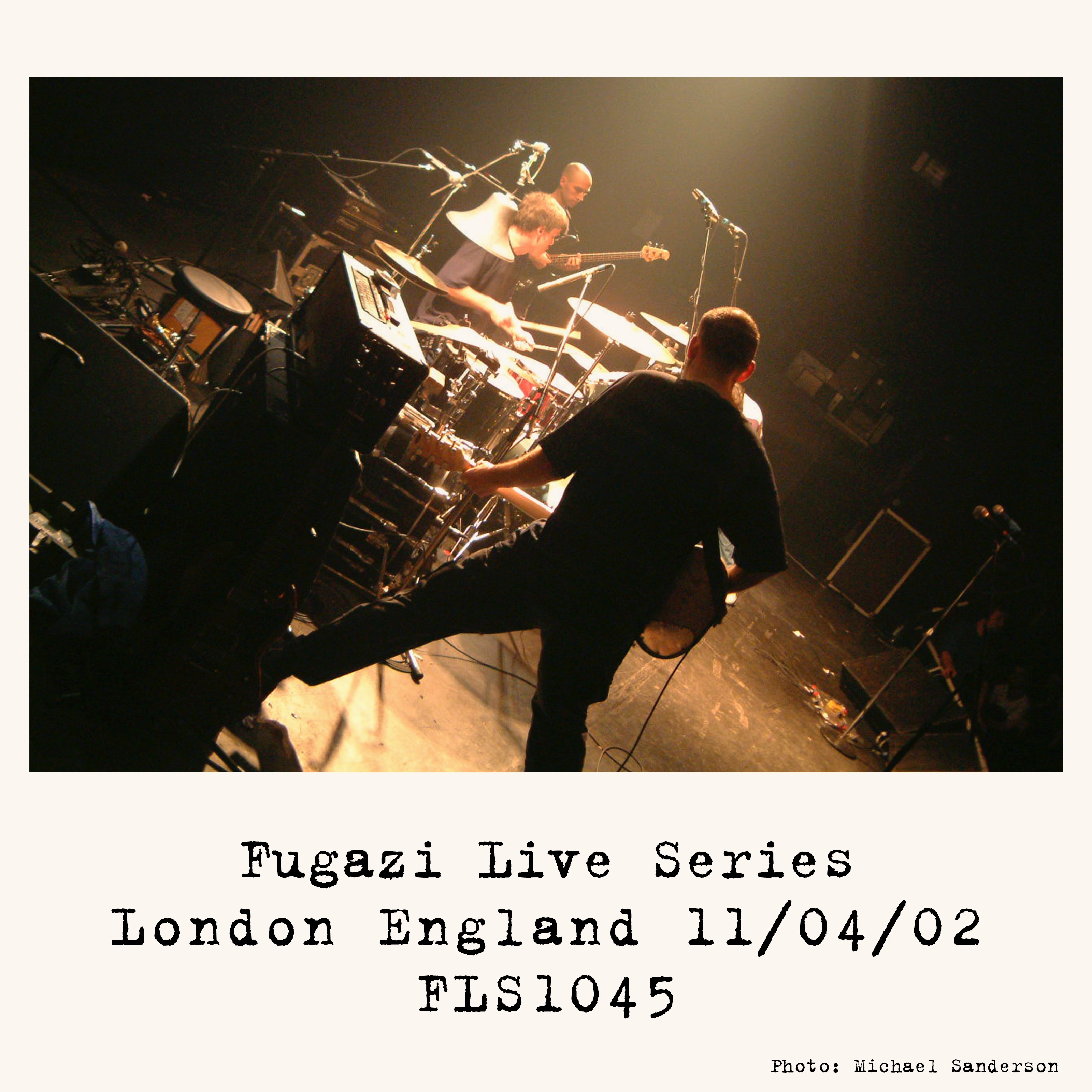 Live at The Forum London UK 11/04/2002 FLS1045 album cover