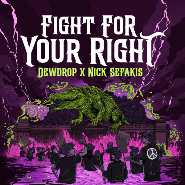 FIGHT FOR YOUR RIGHT - Single album cover