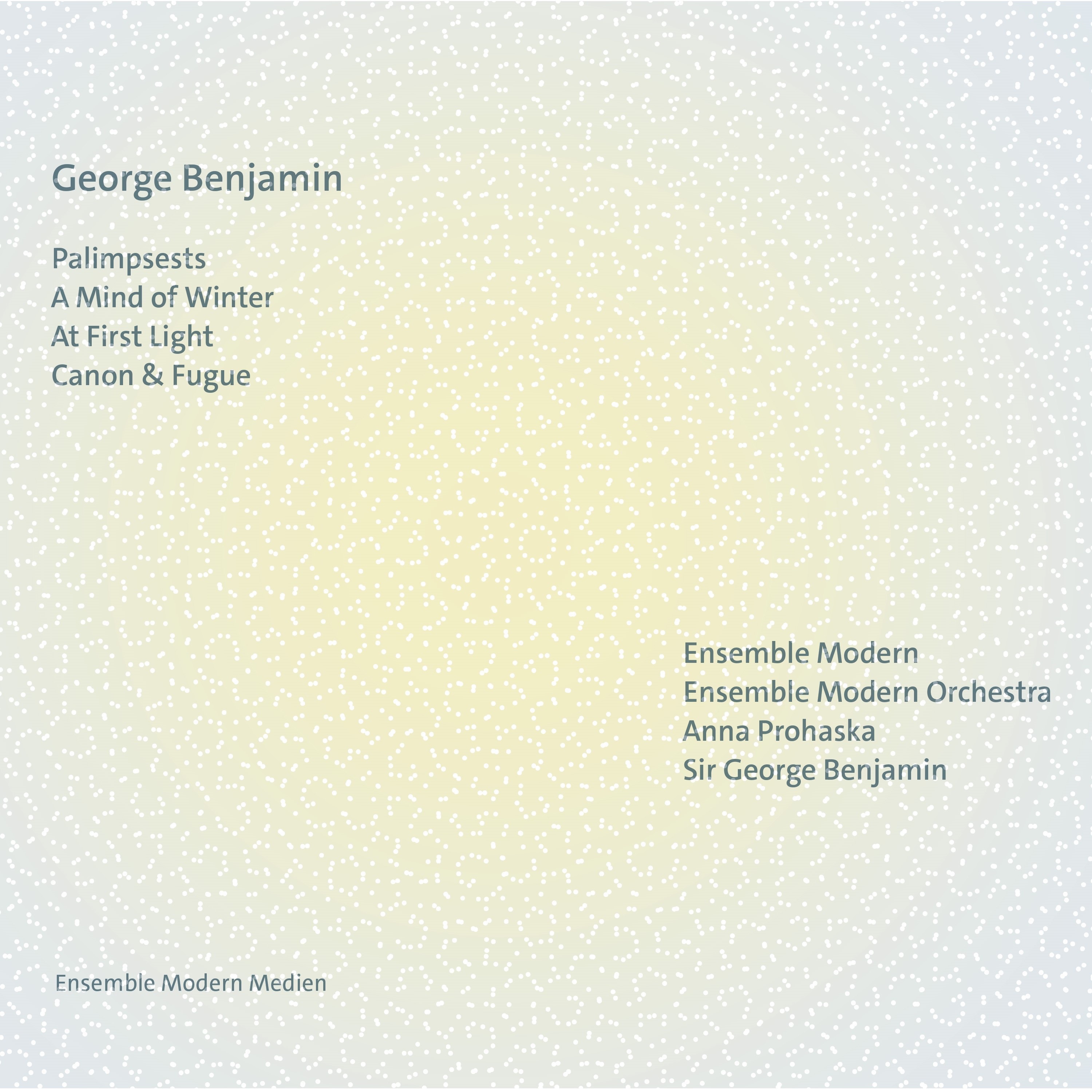 George Benjamin - Ensemble Modern (Live) album cover
