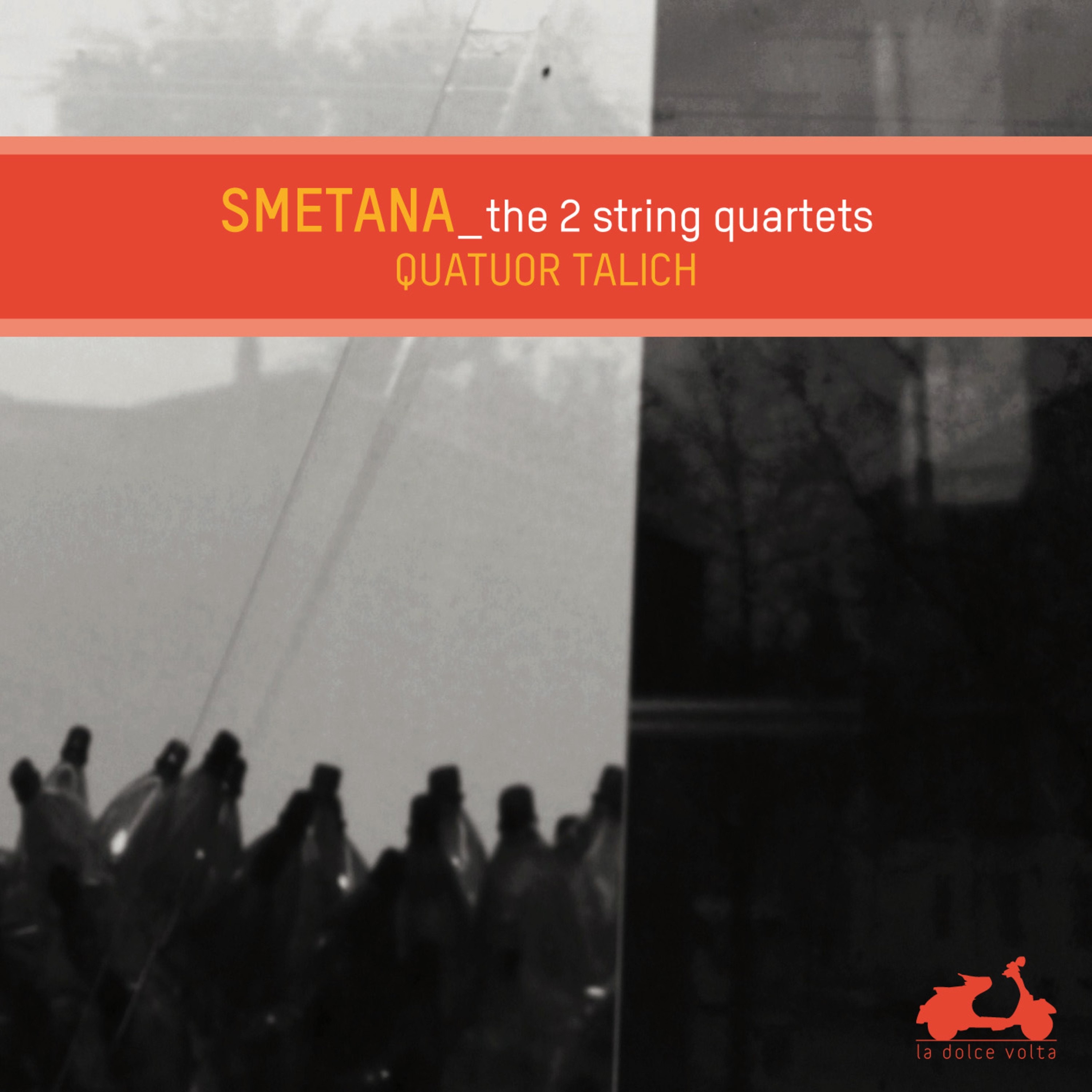 Smetana: The 2 String Quartets album cover