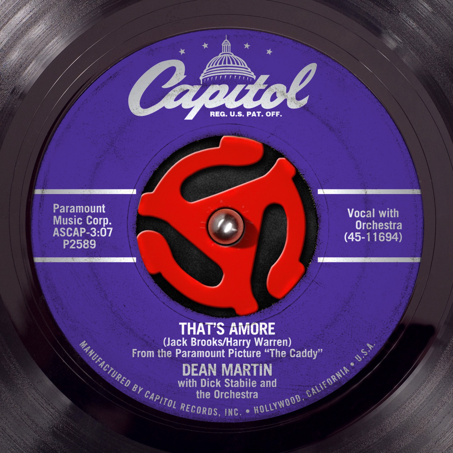 That's Amore (2001 Remaster) - Single album cover