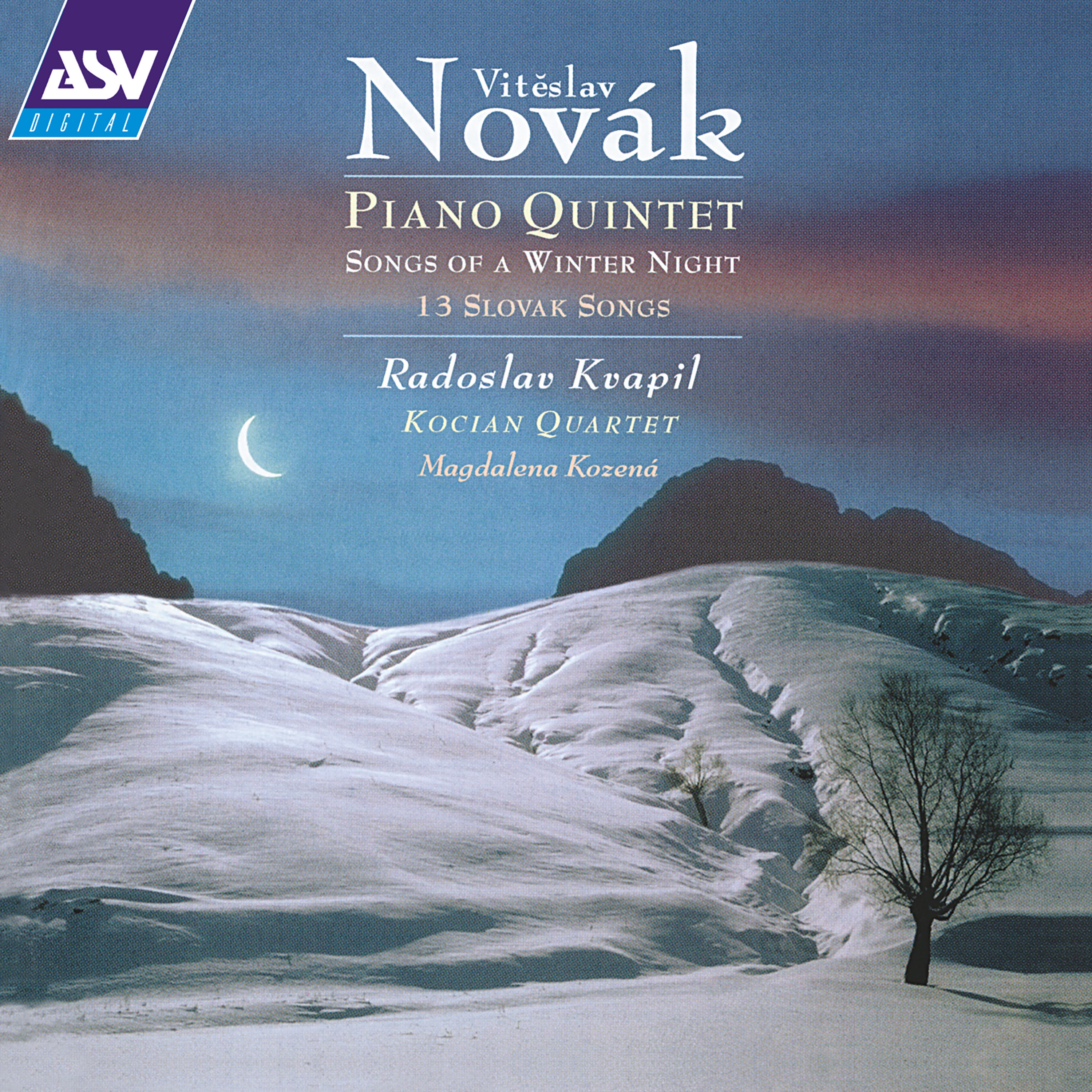 Novák: Piano Quintet; Songs of a Winter Night; 13 Slovak Songs album cover