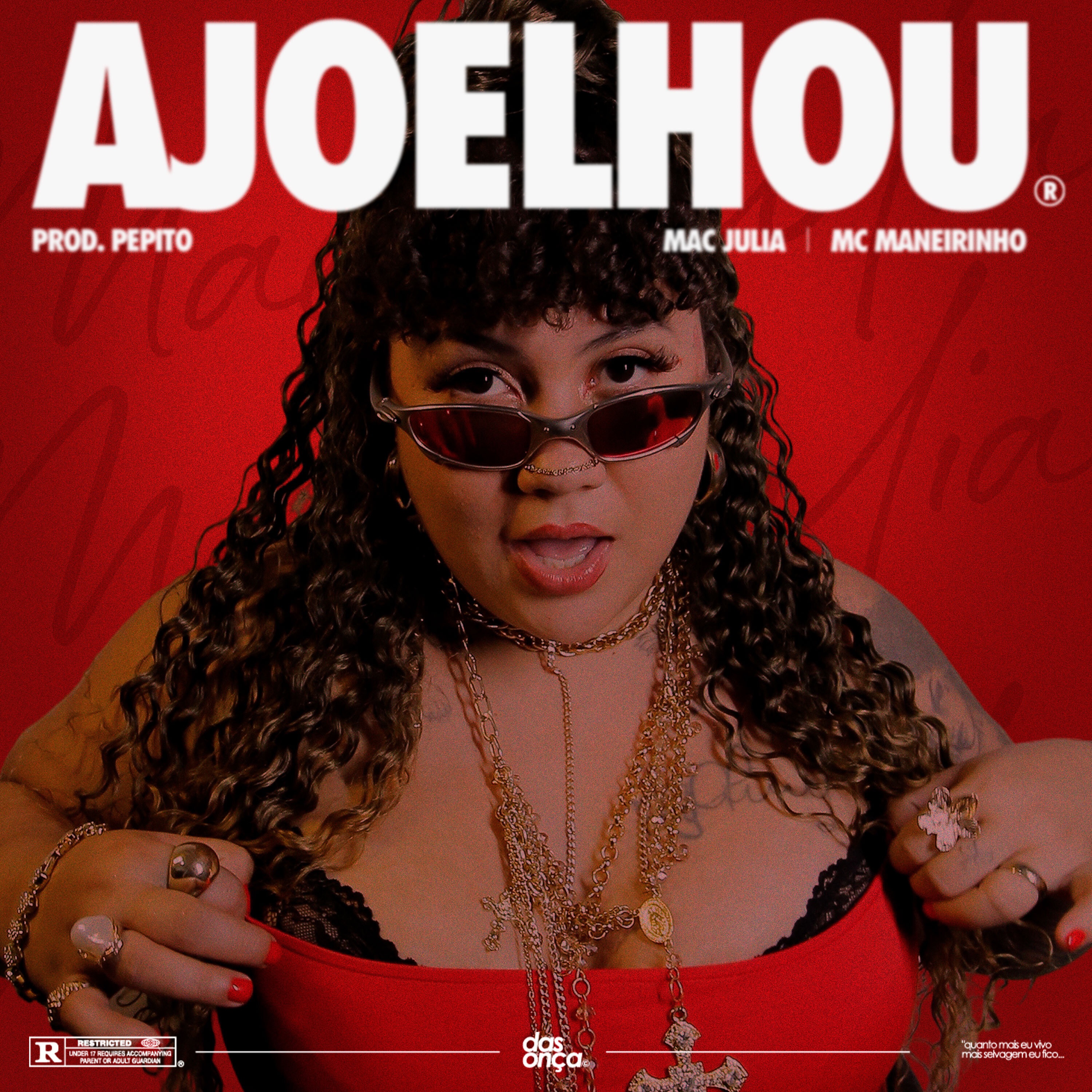 Ajoelhou - Single album cover