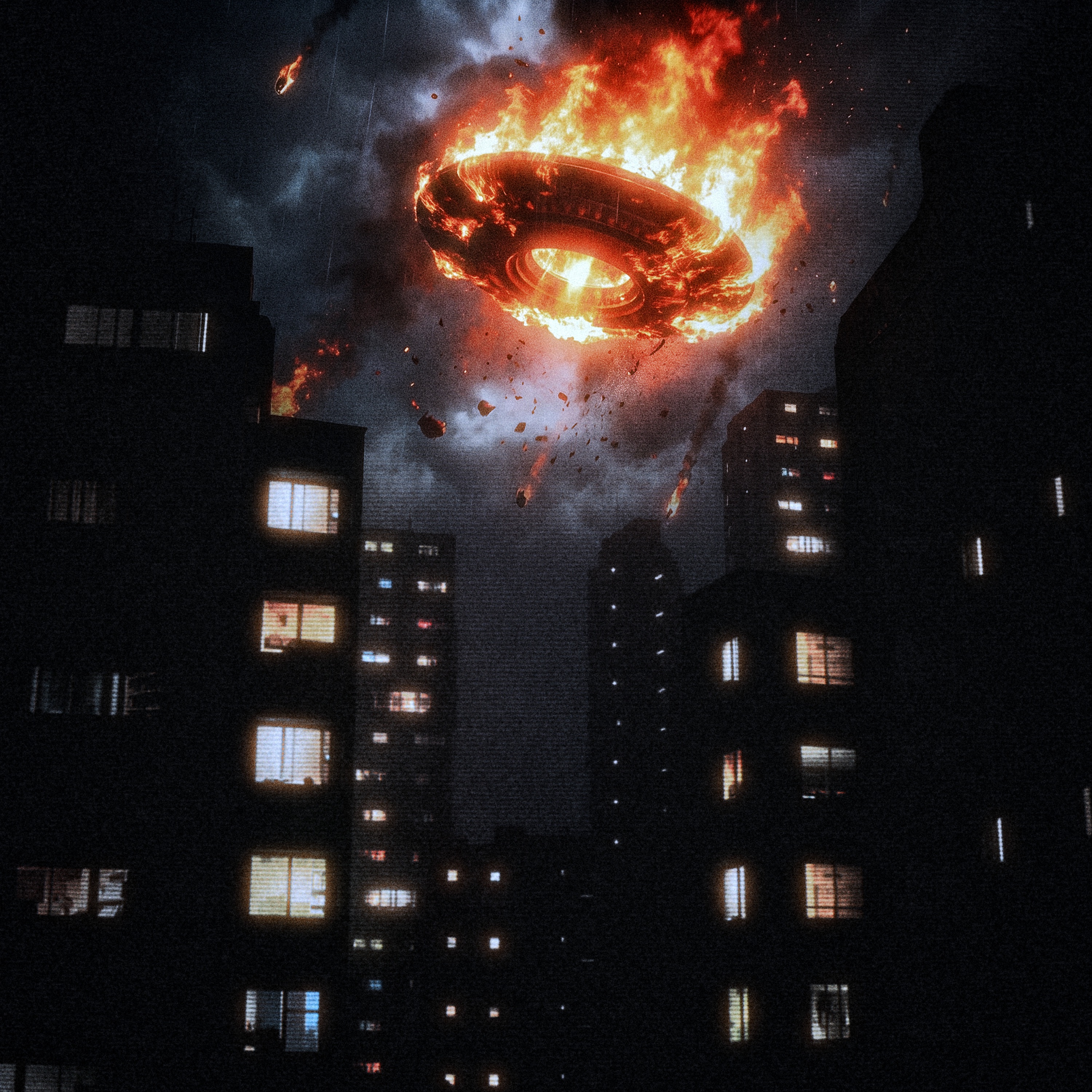 DESTRUCTION OF A UFO album cover