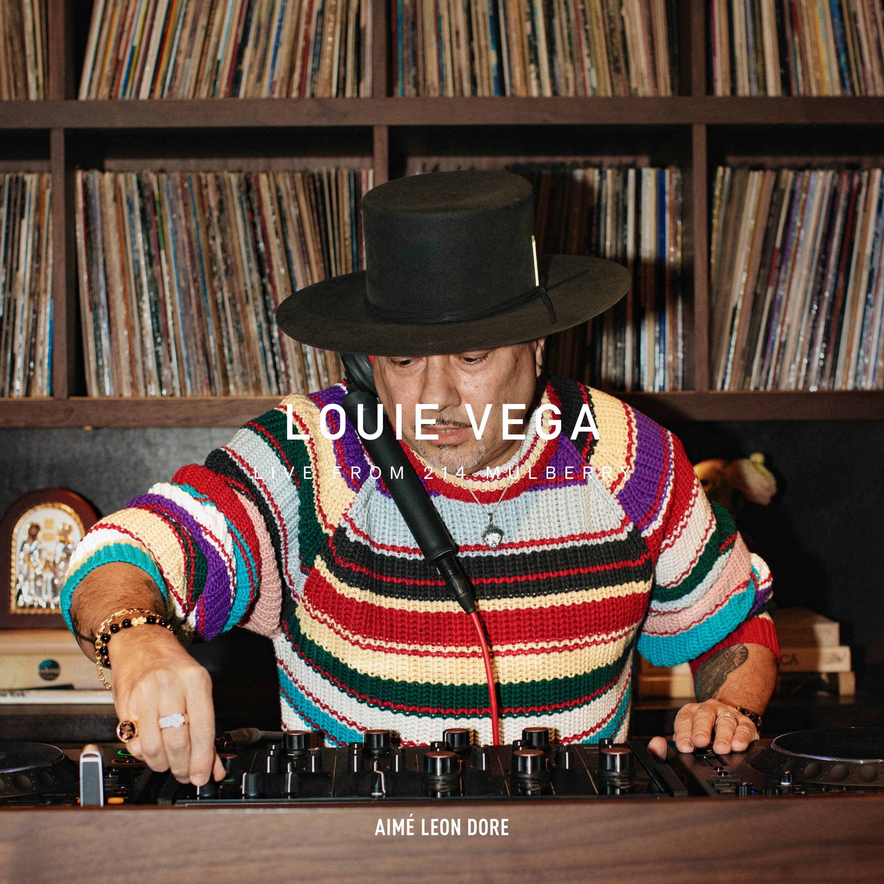 Louie Vega at 214 Mulberry (DJ Mix) album cover