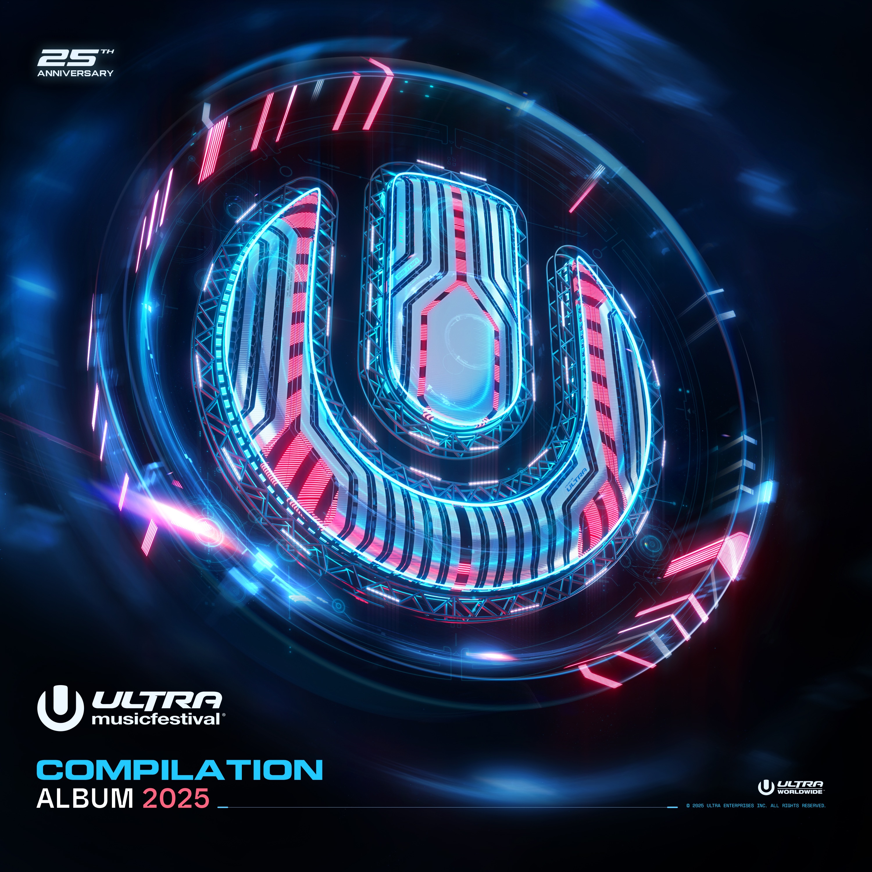Ultra Music Festival 2025 album cover