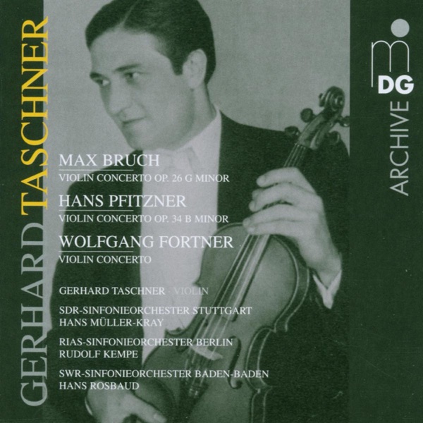 Bruch, Pfitzner & Fortner: Violin Concertos album cover