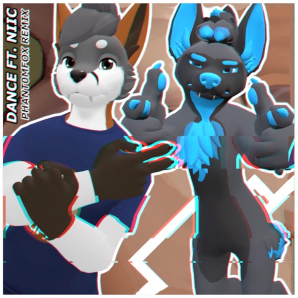 DANCE! (feat. Niic) [PHANT0MFOX Remix] - Single album cover