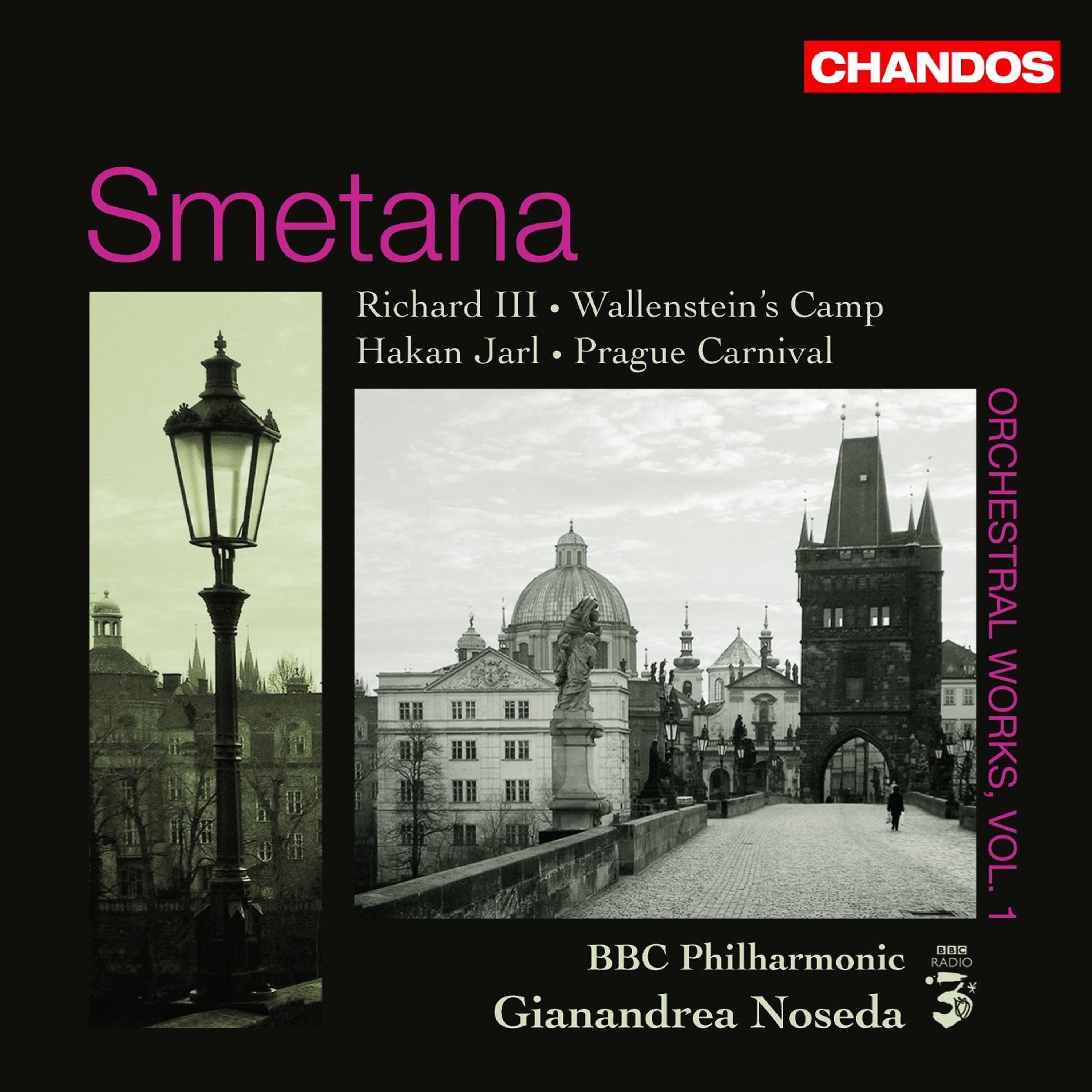 Smetana: Richard III, Wallenstein's Camp, Hakon Jarl & Prague Carnival album cover