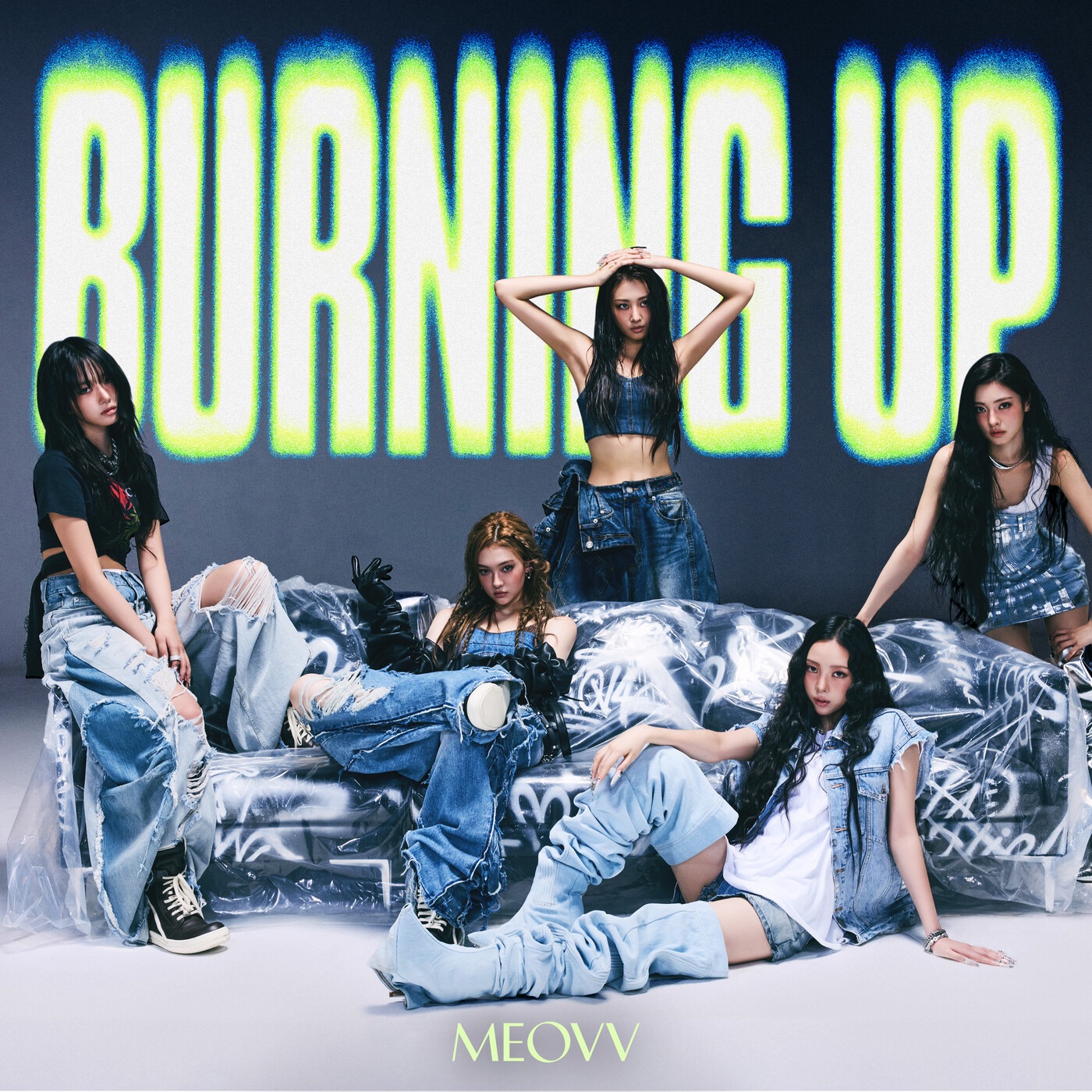 BURNING UP - Single album cover