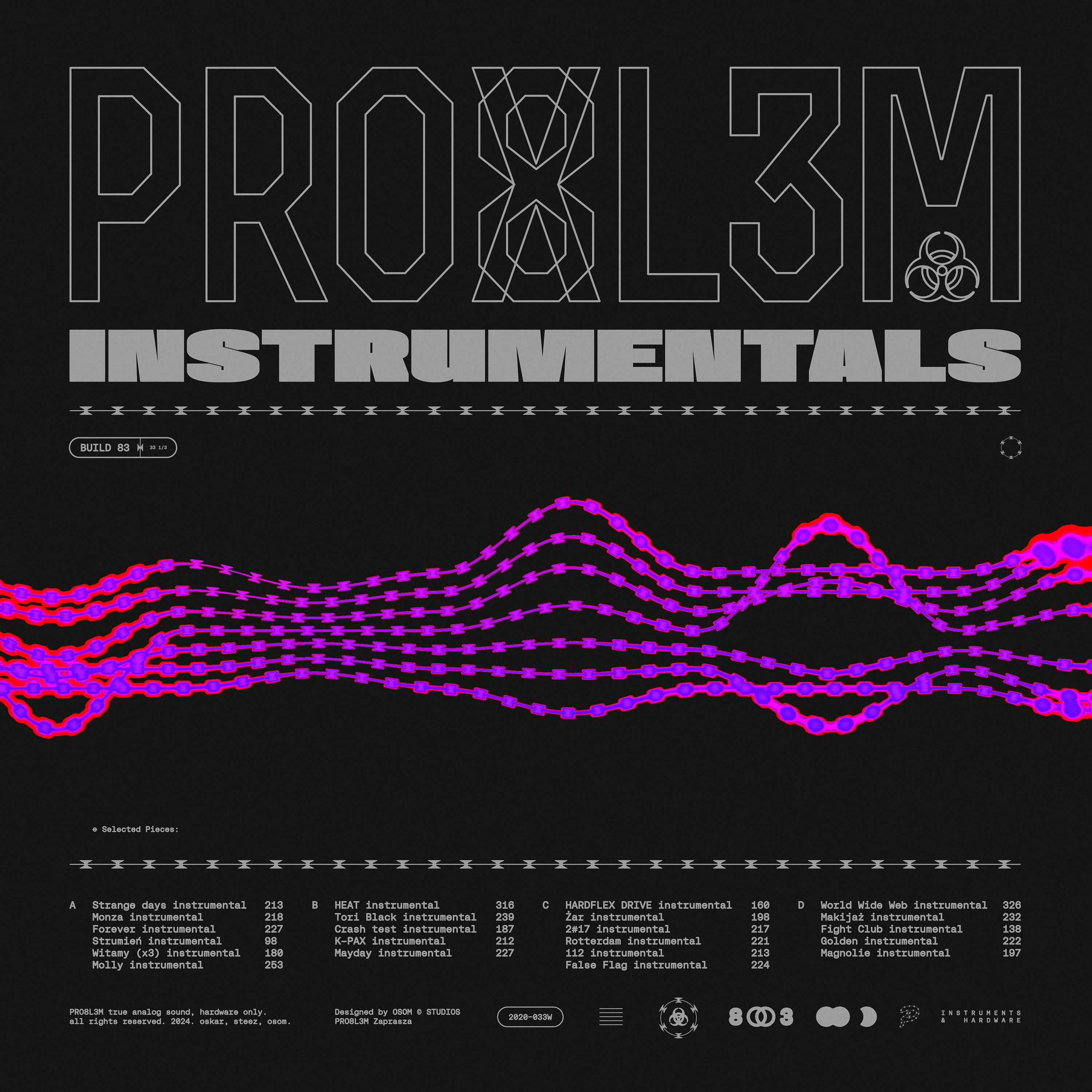INSTRUMENTALS album cover