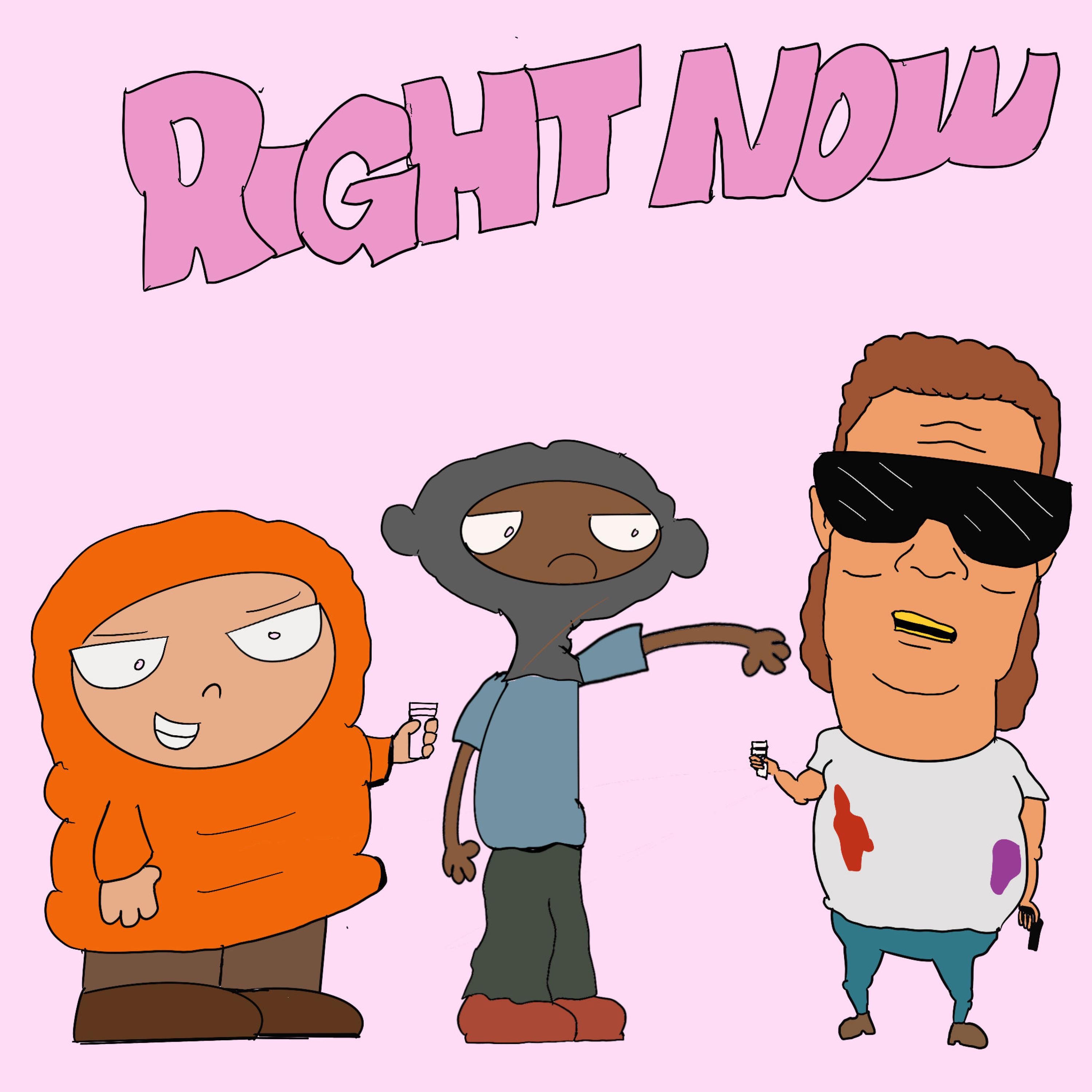 RIGHT NOW (feat. Yuno Miles & eddison) - Single album cover
