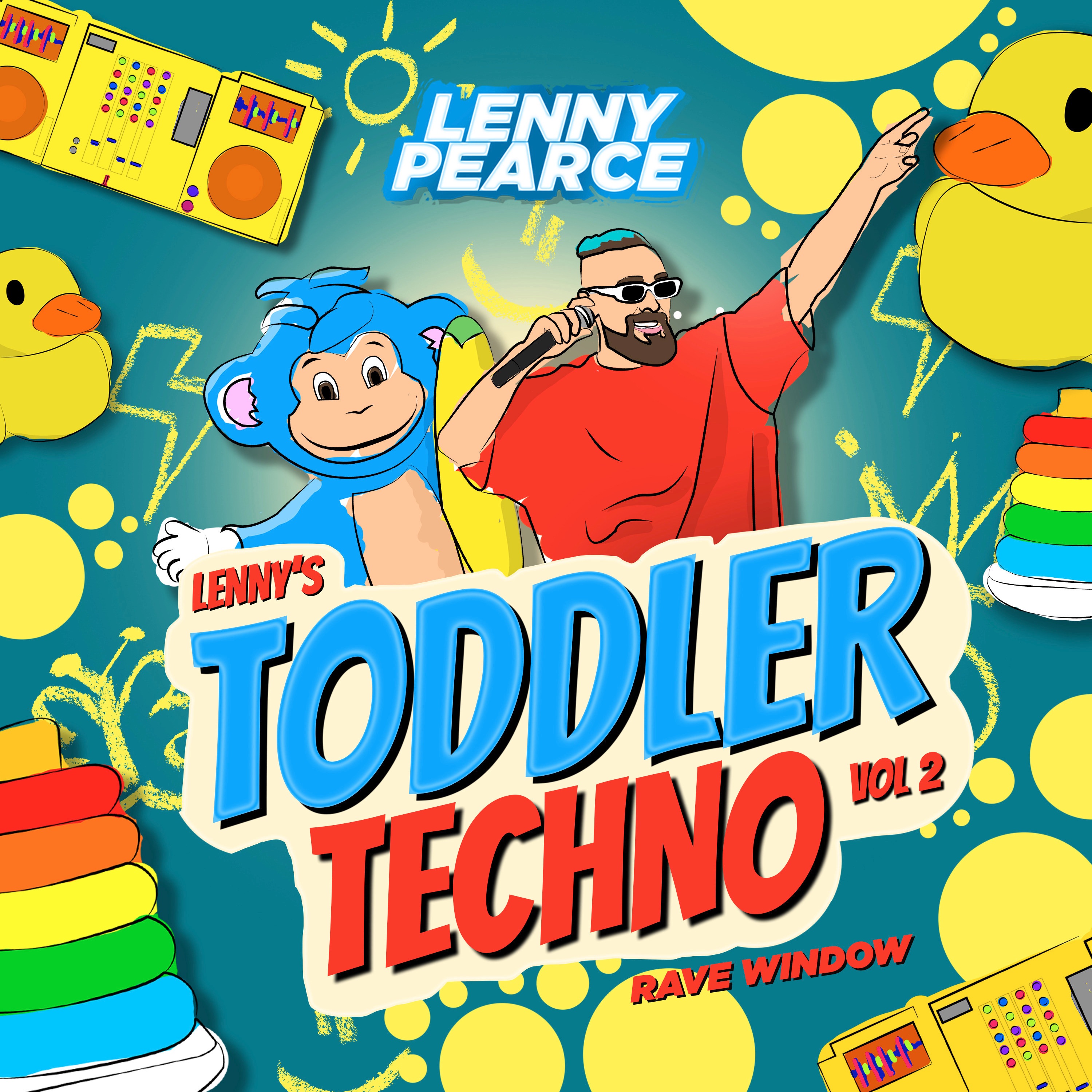 Lenny's Toddler Techno (Vol 2): Rave Window album cover
