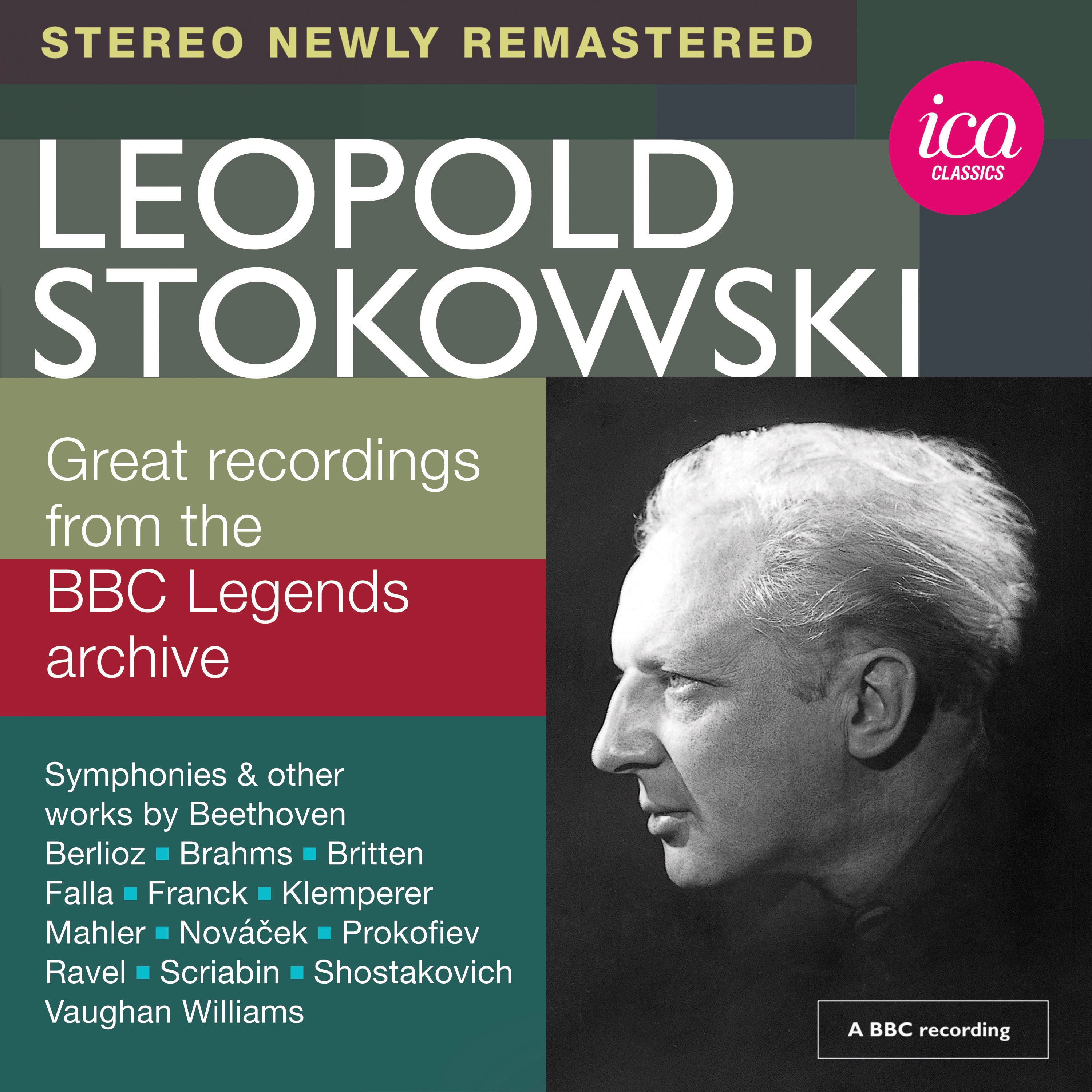 Leopold Stokowski: Great Recordings from the BBC Legends Archive (Live) album cover