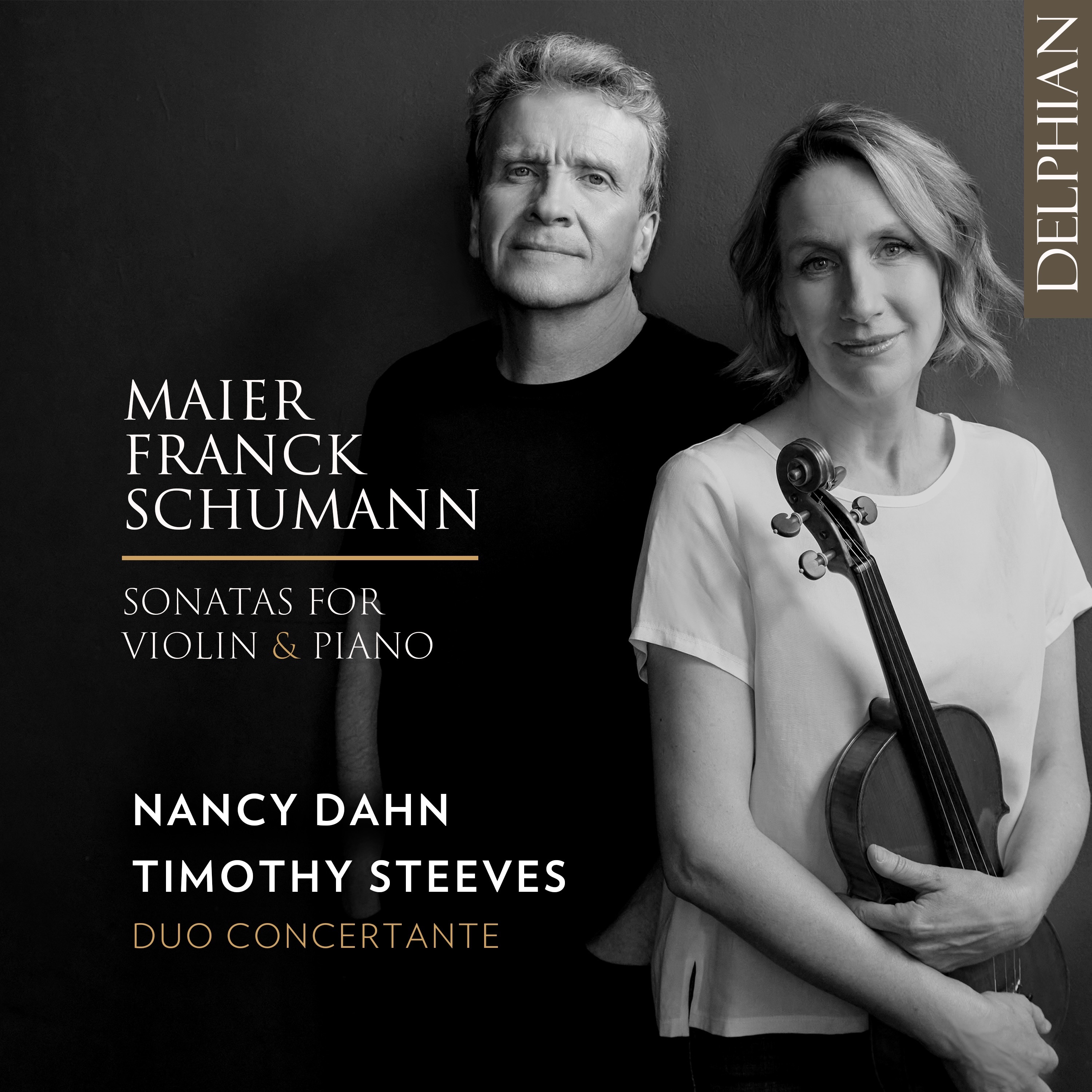 Maier, Franck, Schumann: Sonatas for Violin & Piano album cover