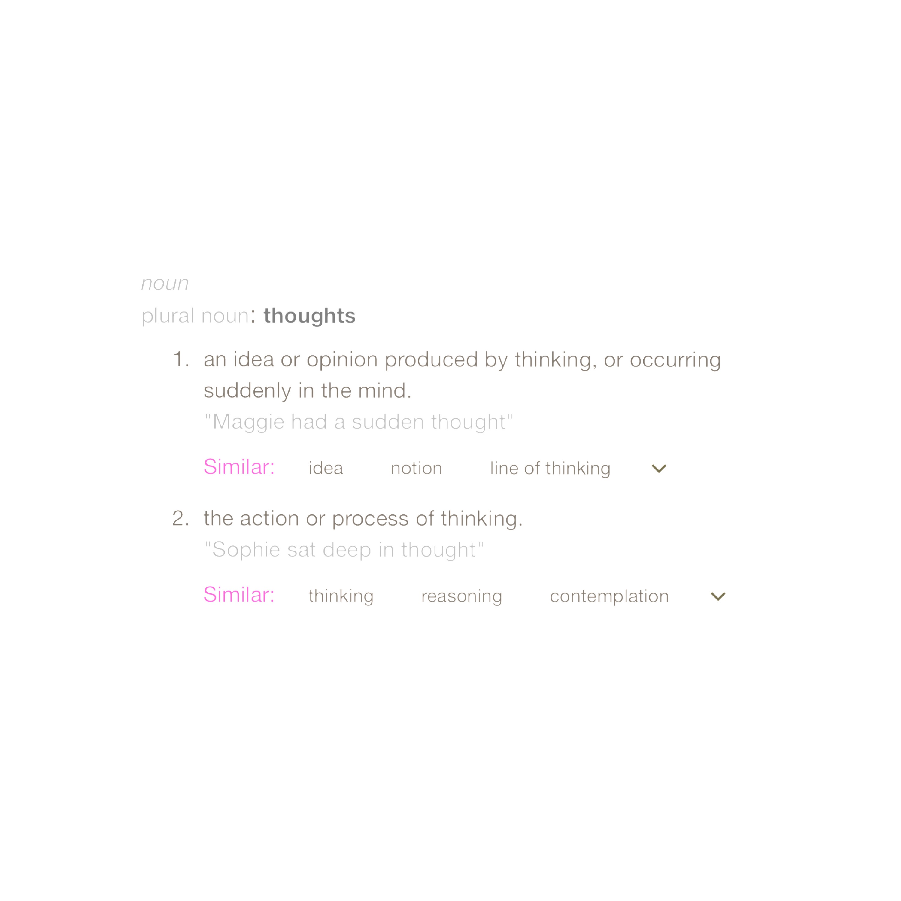 Thoughts: Intermission - Single album cover