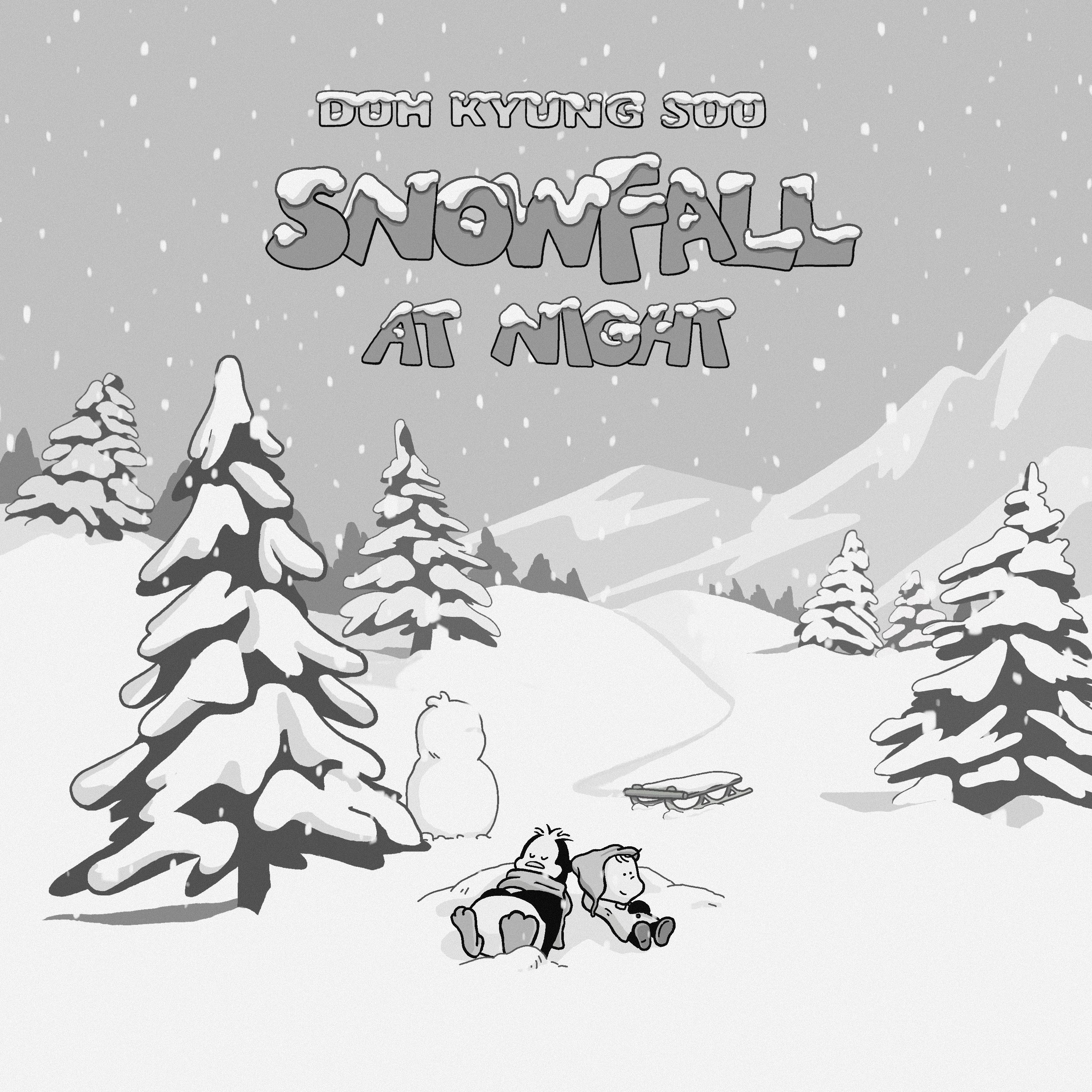 Snowfall at Night - Single album cover