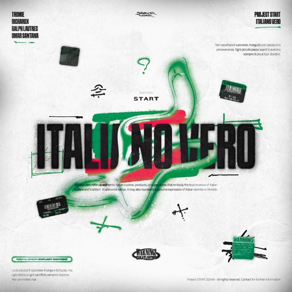 ITALIANO VERO (feat. Richardx, Thomie) - Single album cover