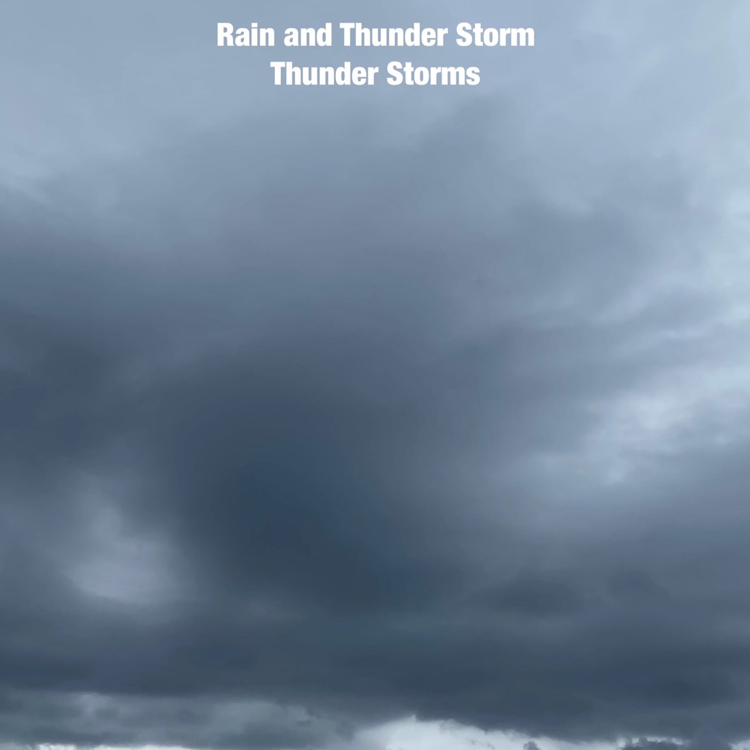 Rain and Thunder Storm - Single album cover