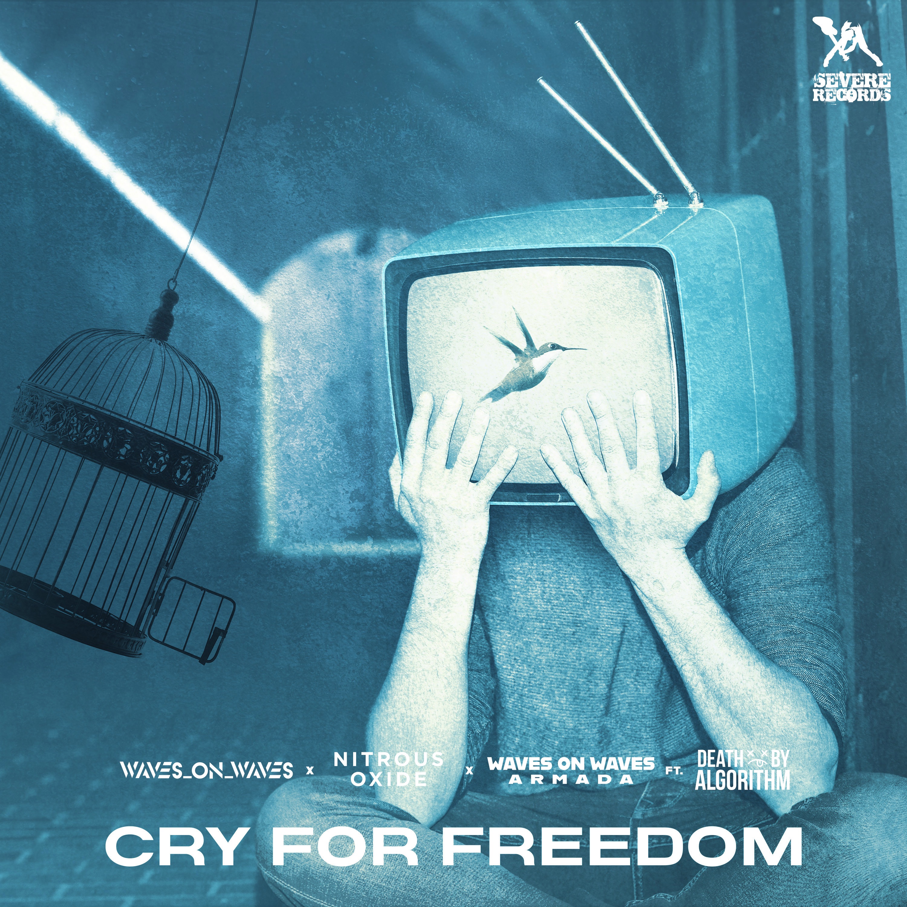 Cry For Freedom (feat. Death By Algorithm) - Single album cover