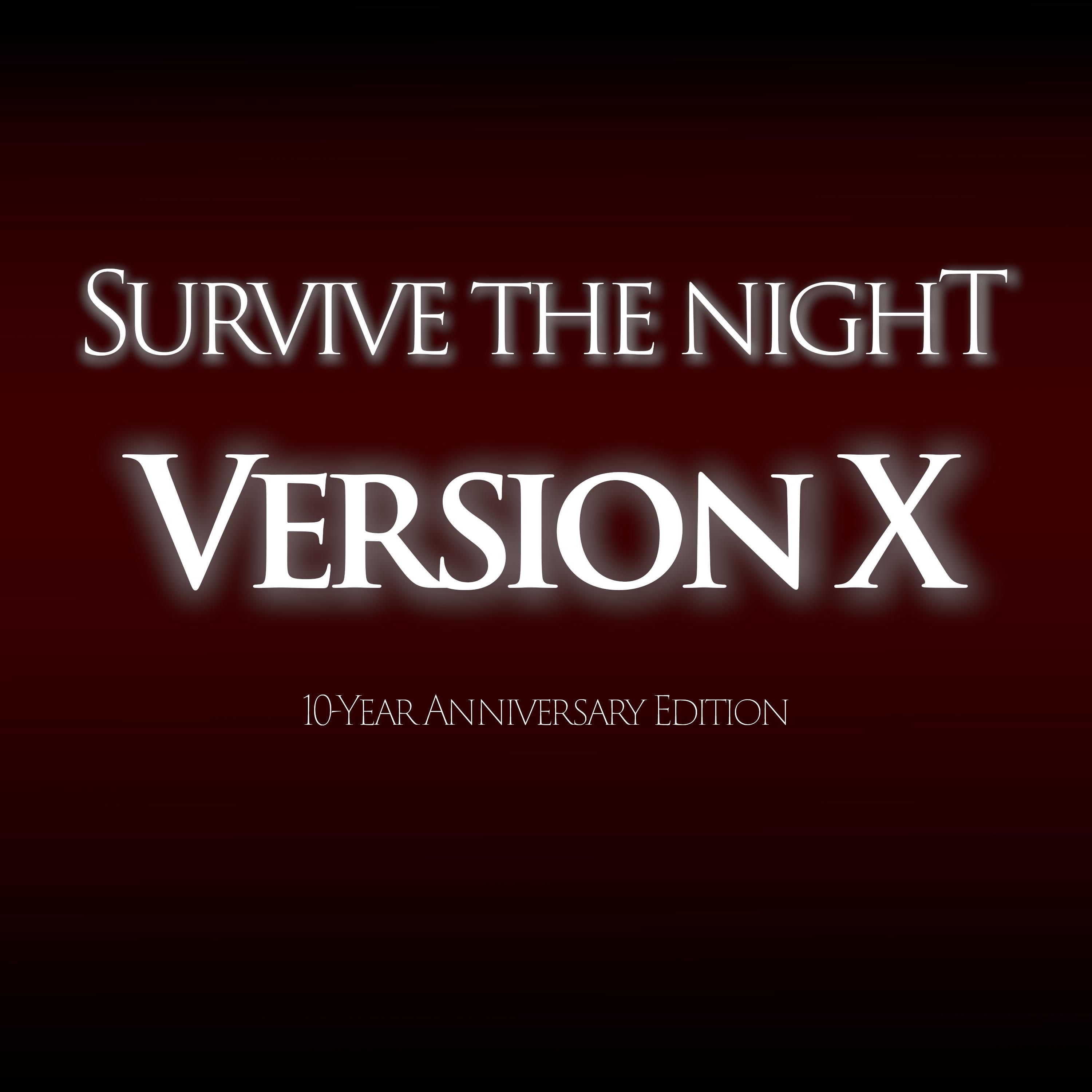 Survive the Night, 10th Anniversary Version X - Single album cover