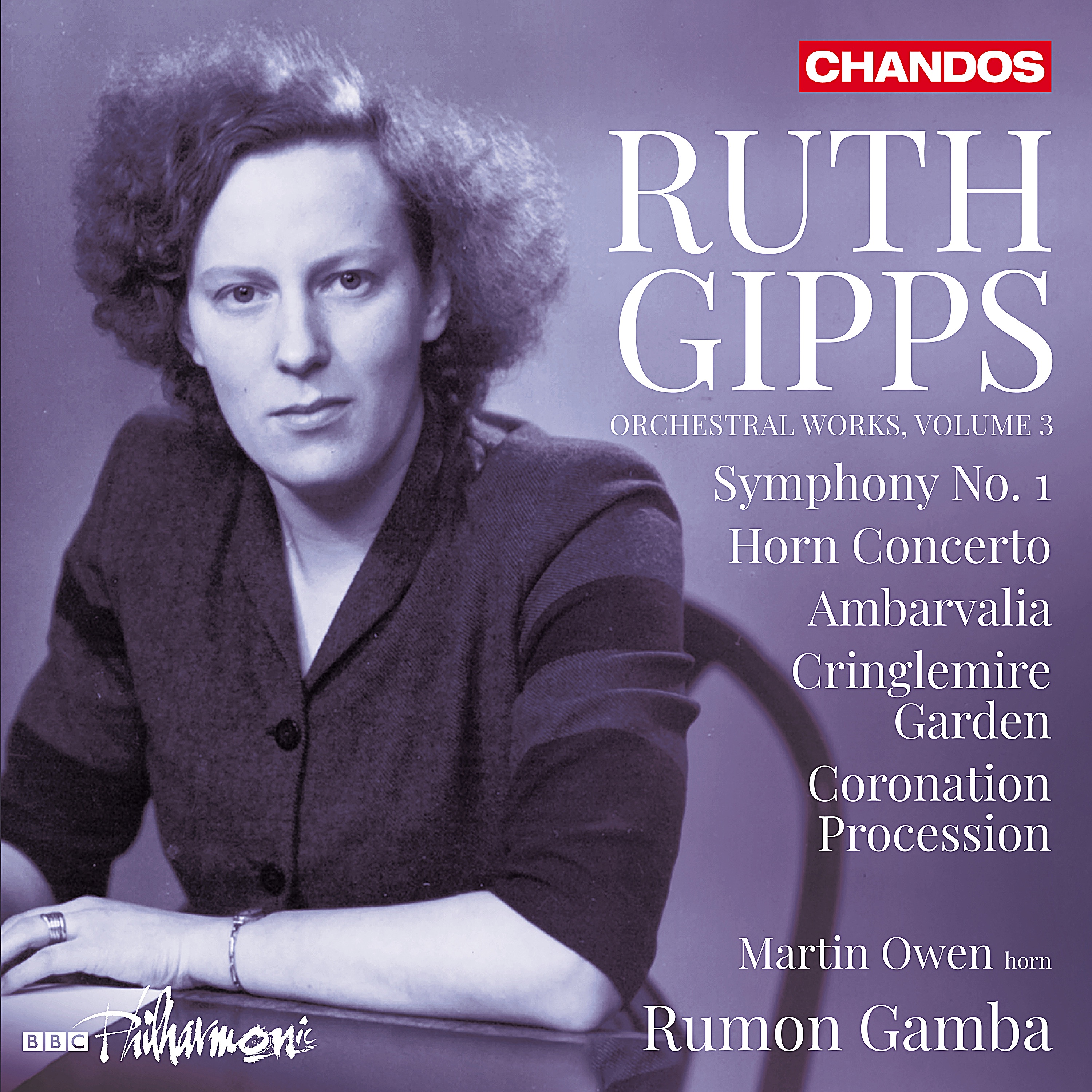 Gipps: Orchestral Works, Vol. 3 album cover