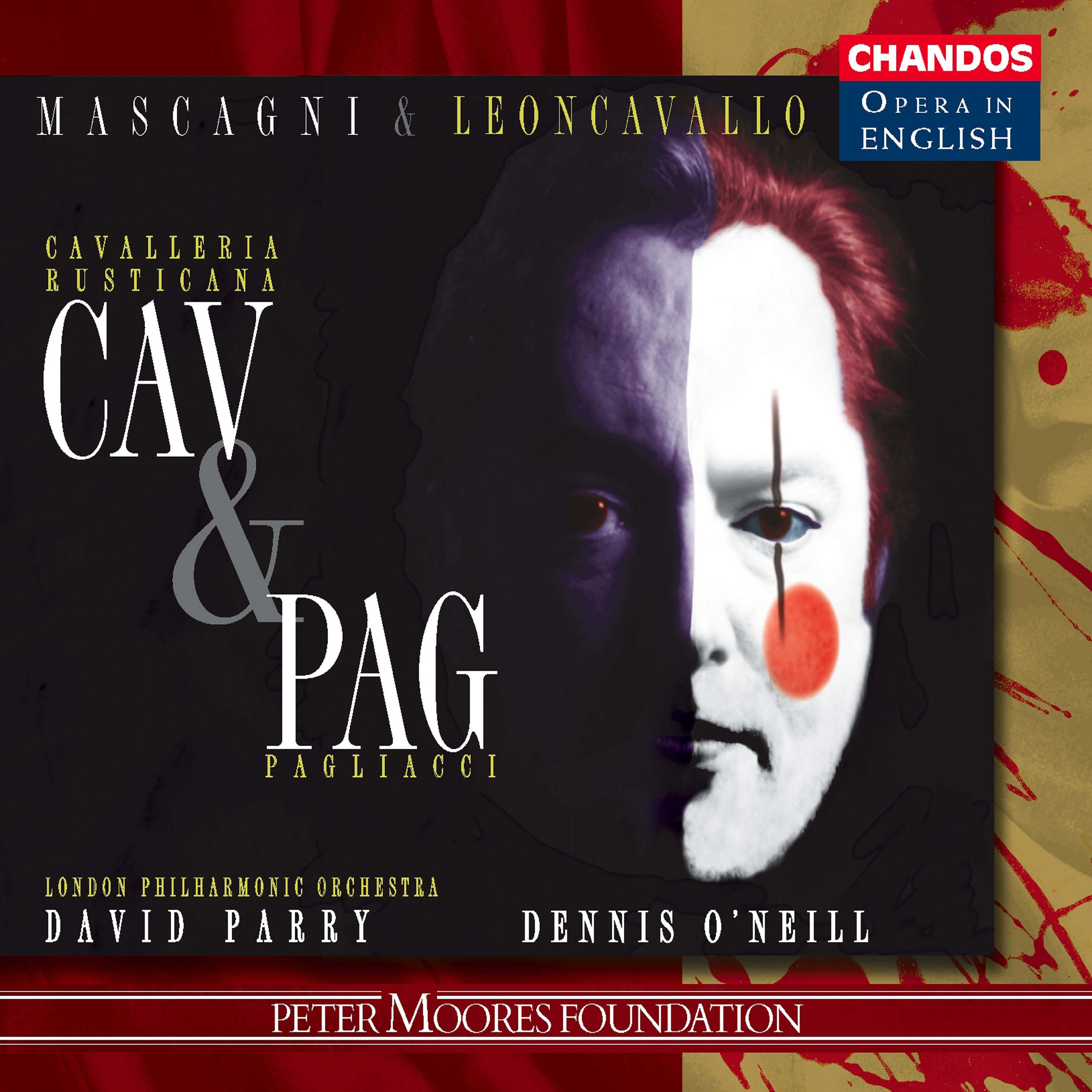 Mascagni: Cavalleria rusticana - Leoncavallo: I Pagliacci album cover